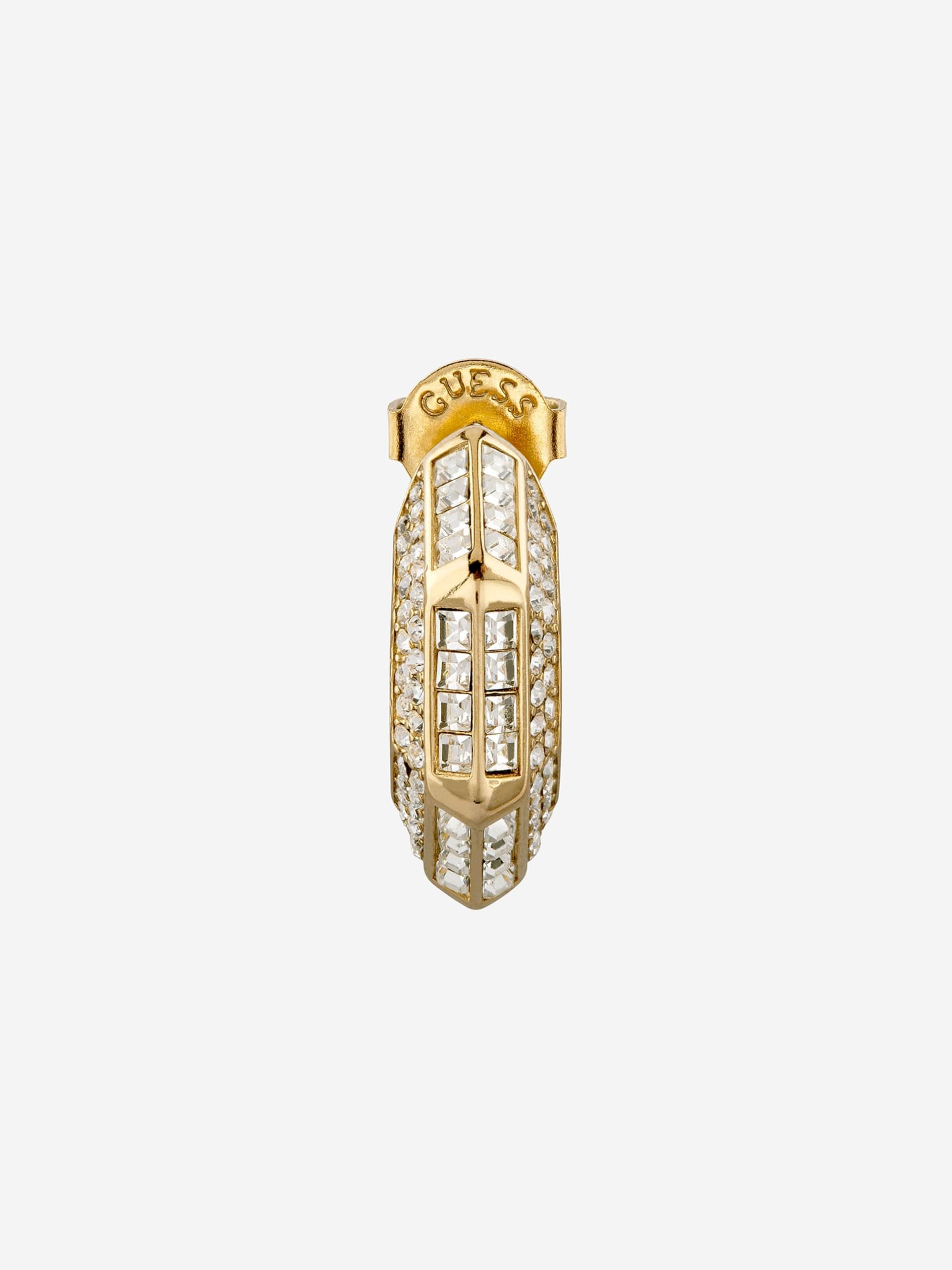 GUESS Lioness Queen Gold Crystal Earrings – JUBE06188JW-YG  