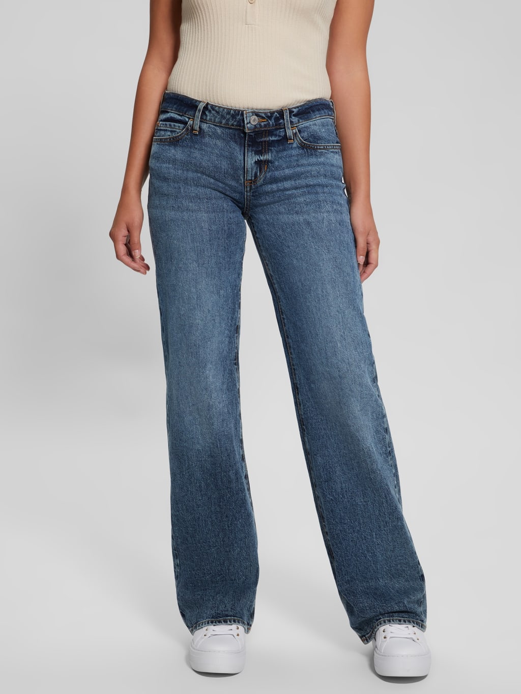Eco Low-Rise Slouchy Jeans by Guess