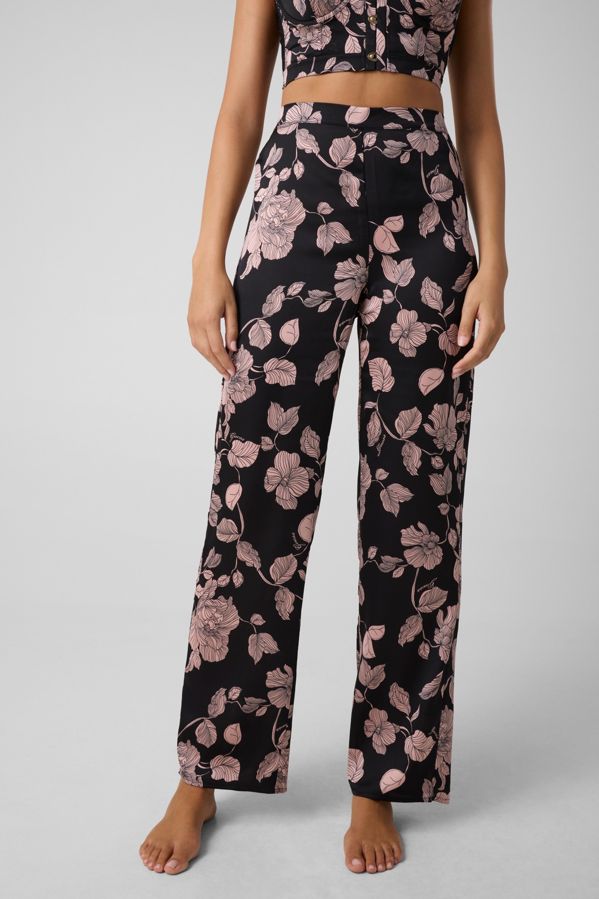 GUESS® Nausica düz kesim pantolon Kadın