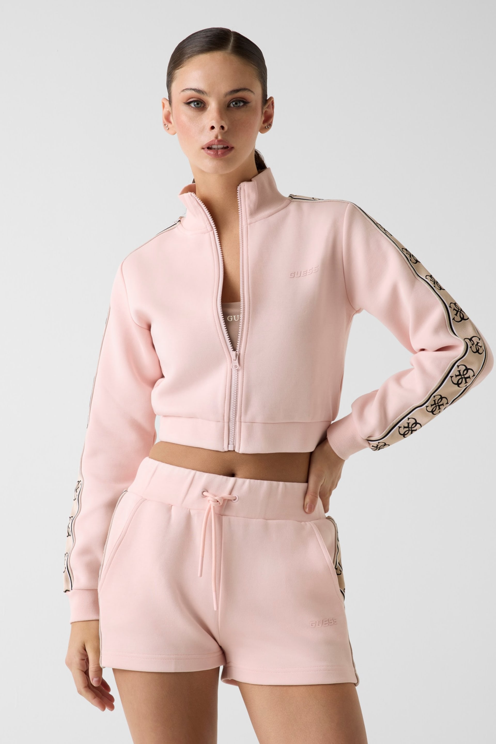 GUESS® Укорочений светр з логотипом збоку
