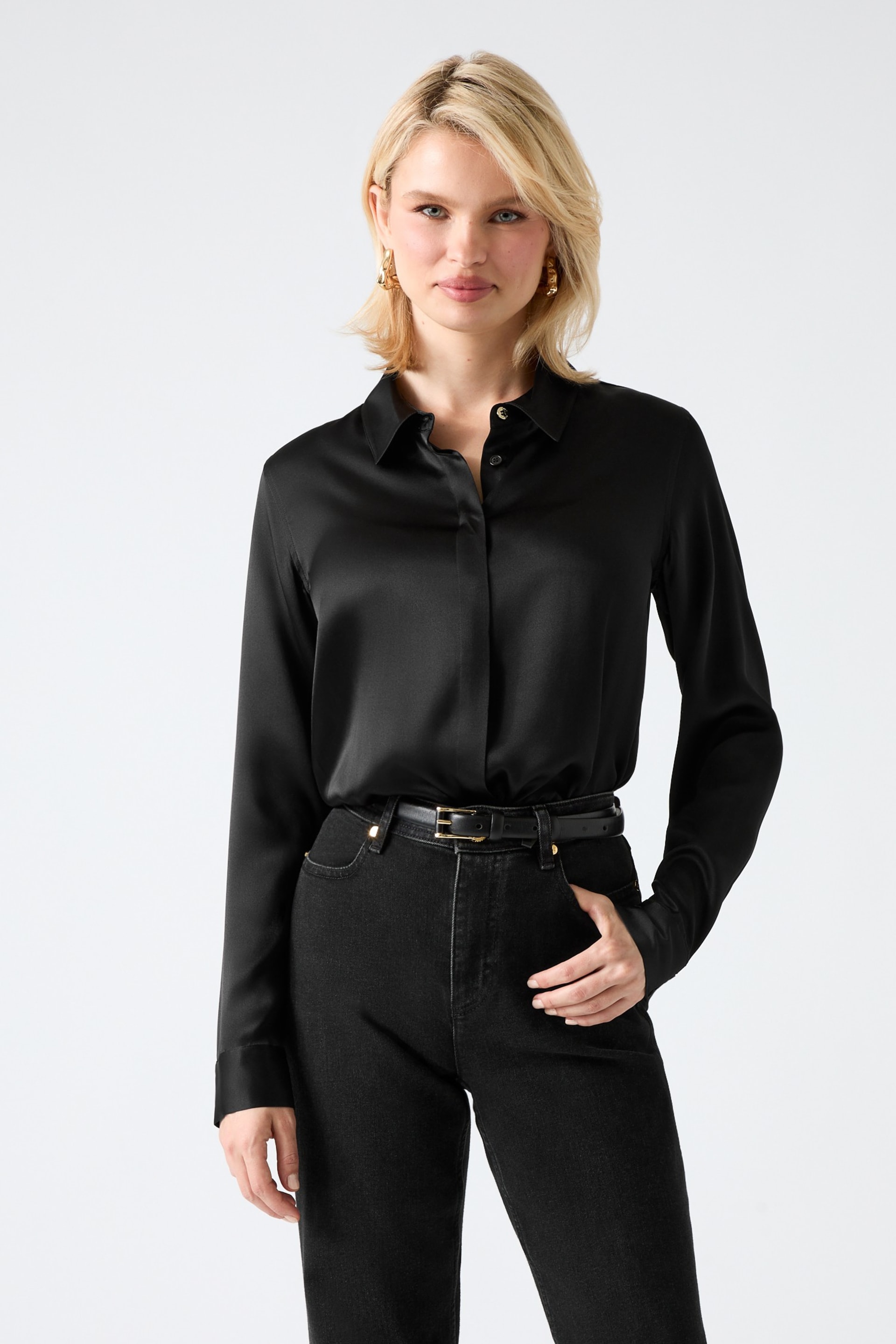 MARCIANO by GUESS® The Icon Silk Blouse