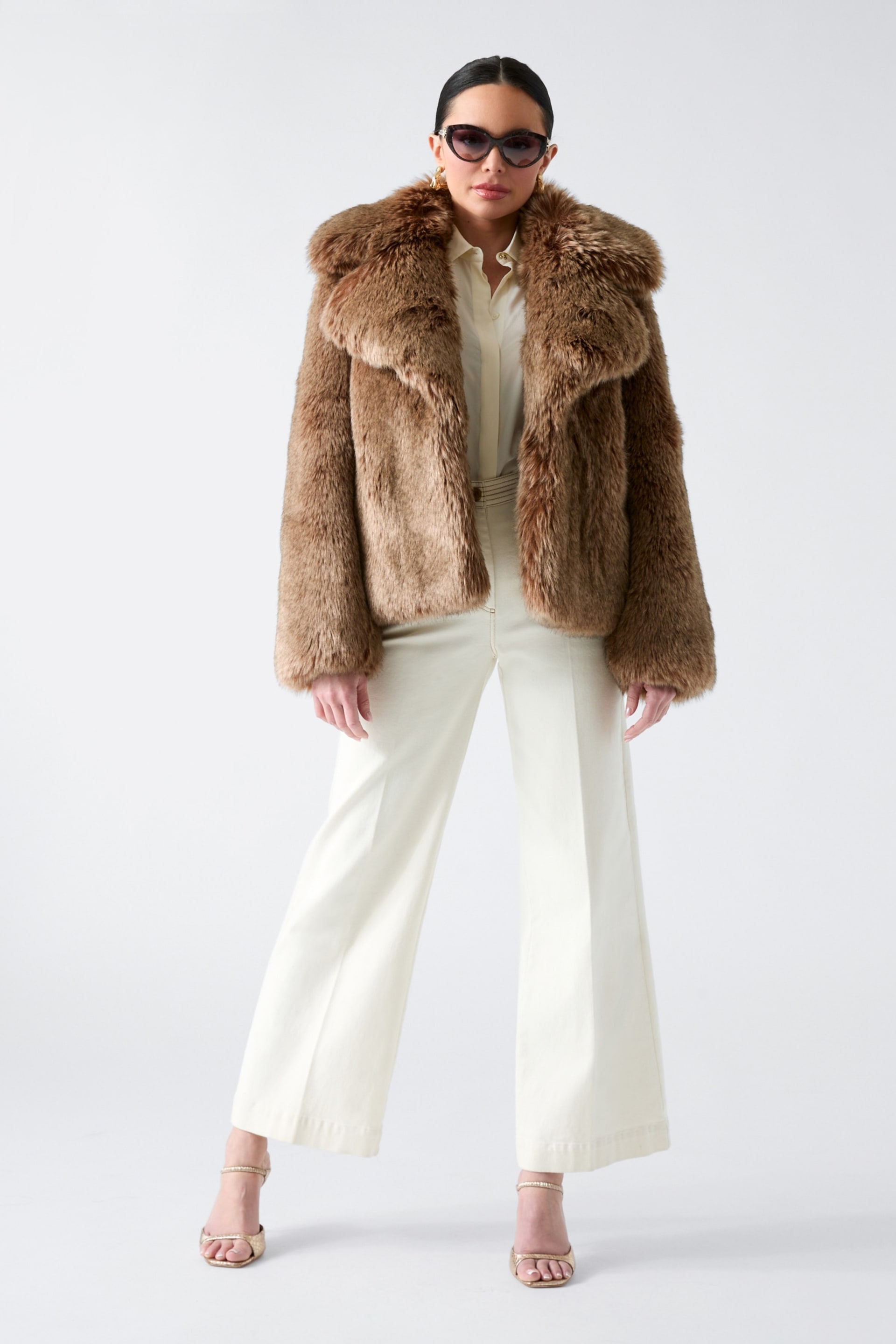 MARCIANO by GUESS® Duchesse Faux-Fur Jacket