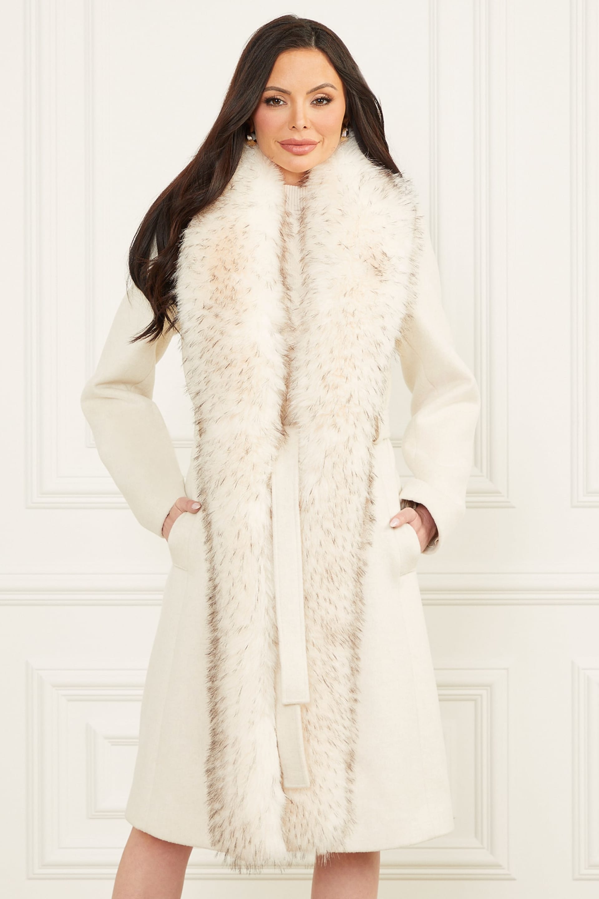 MARCIANO by GUESS® Valerie Wool-Blend Coat
