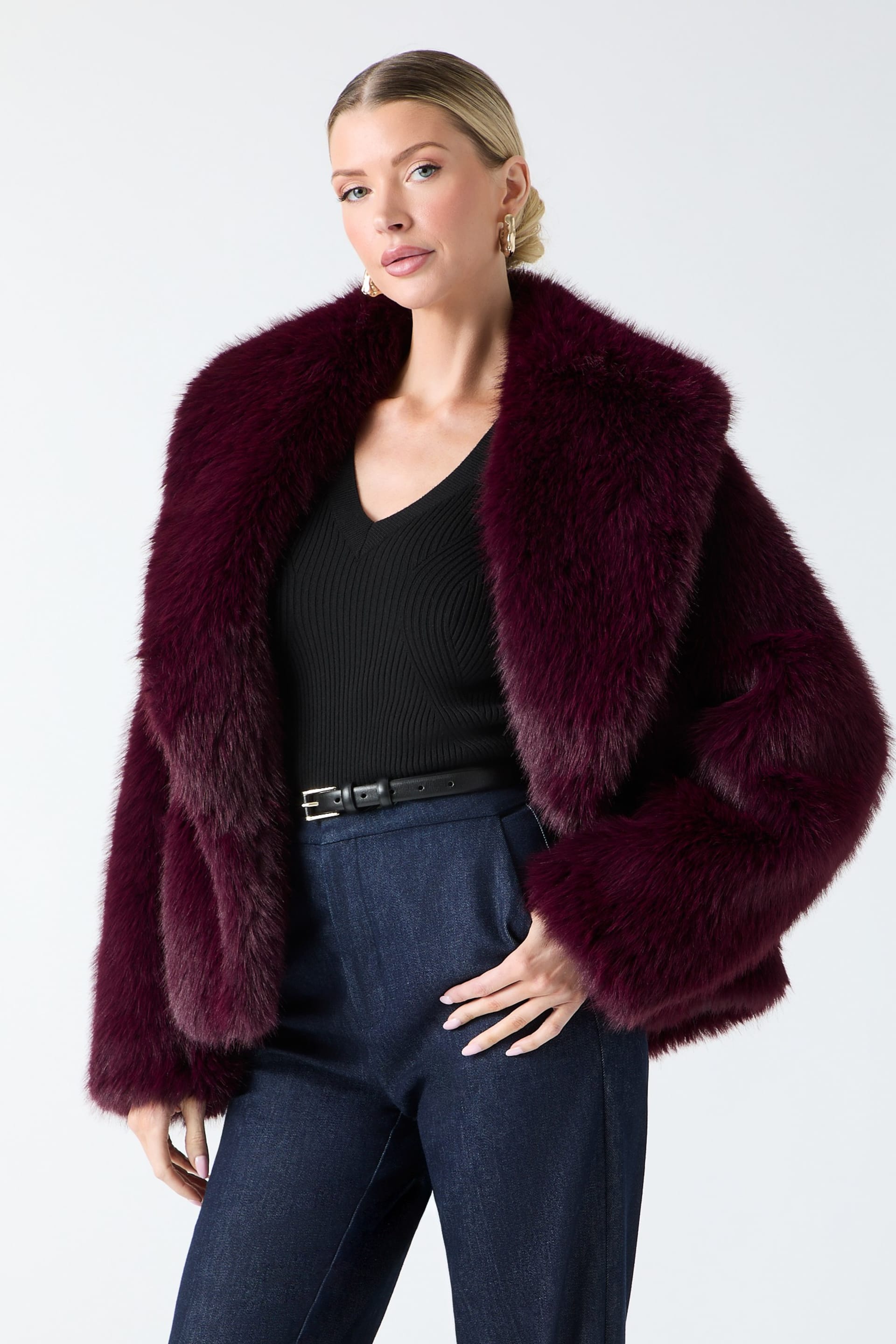 MARCIANO by GUESS® Audrey Faux-Fur Coat