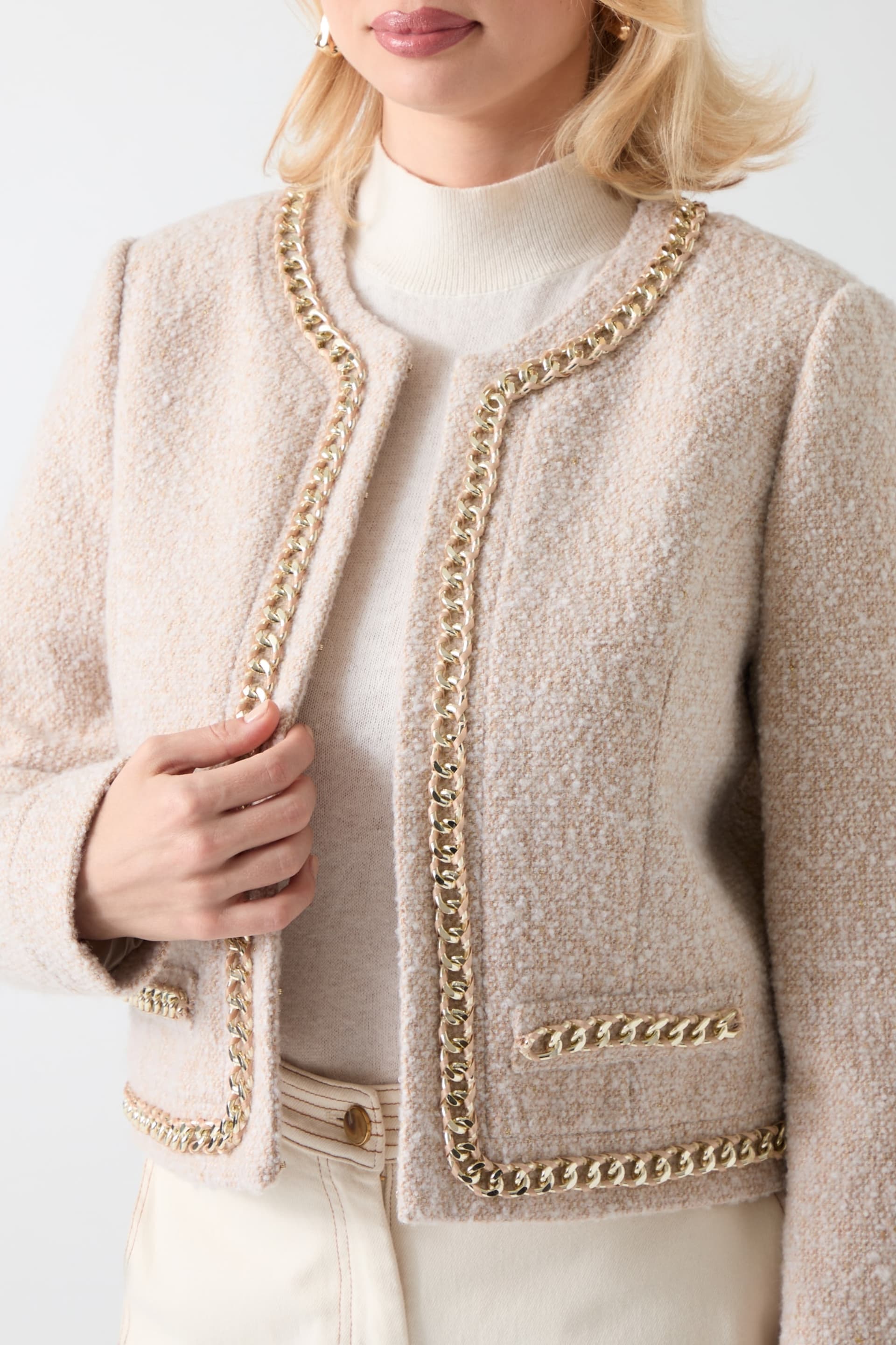 MARCIANO by GUESS® Helene Cropped Tweed Jacket