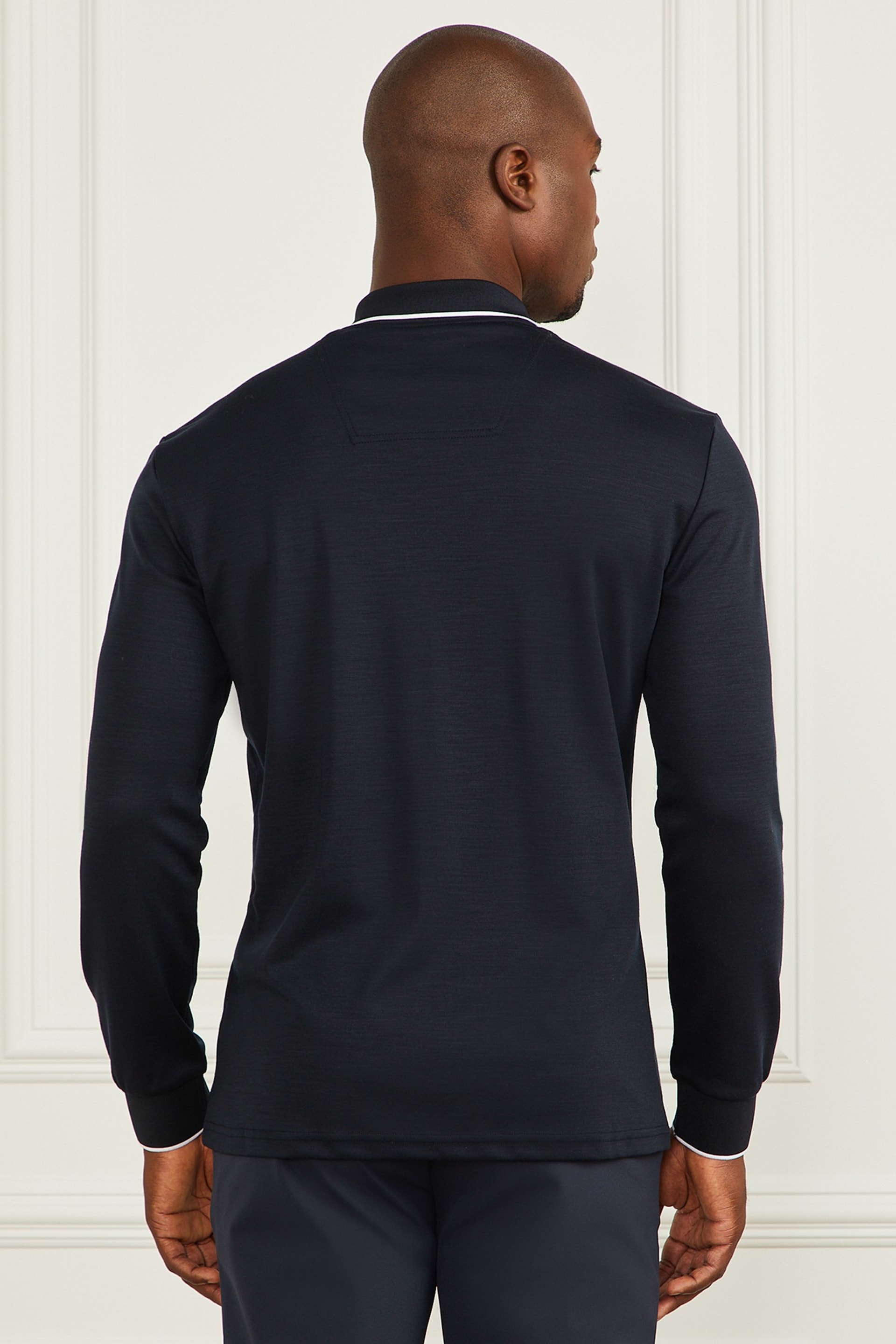 MARCIANO by GUESS® Long-Sleeve Zip Polo