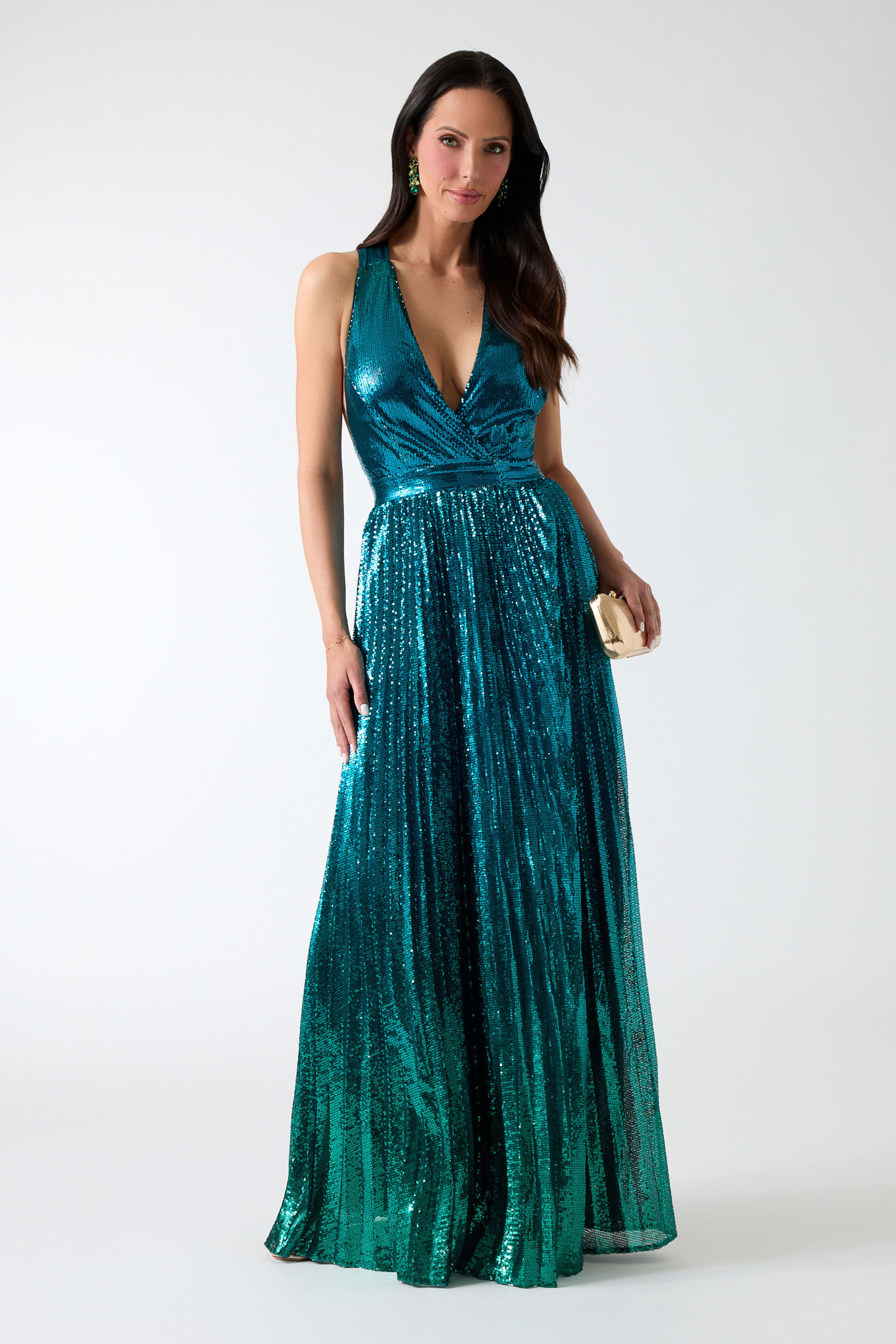 marciano green dress A vision of singular distinction. #Marciano