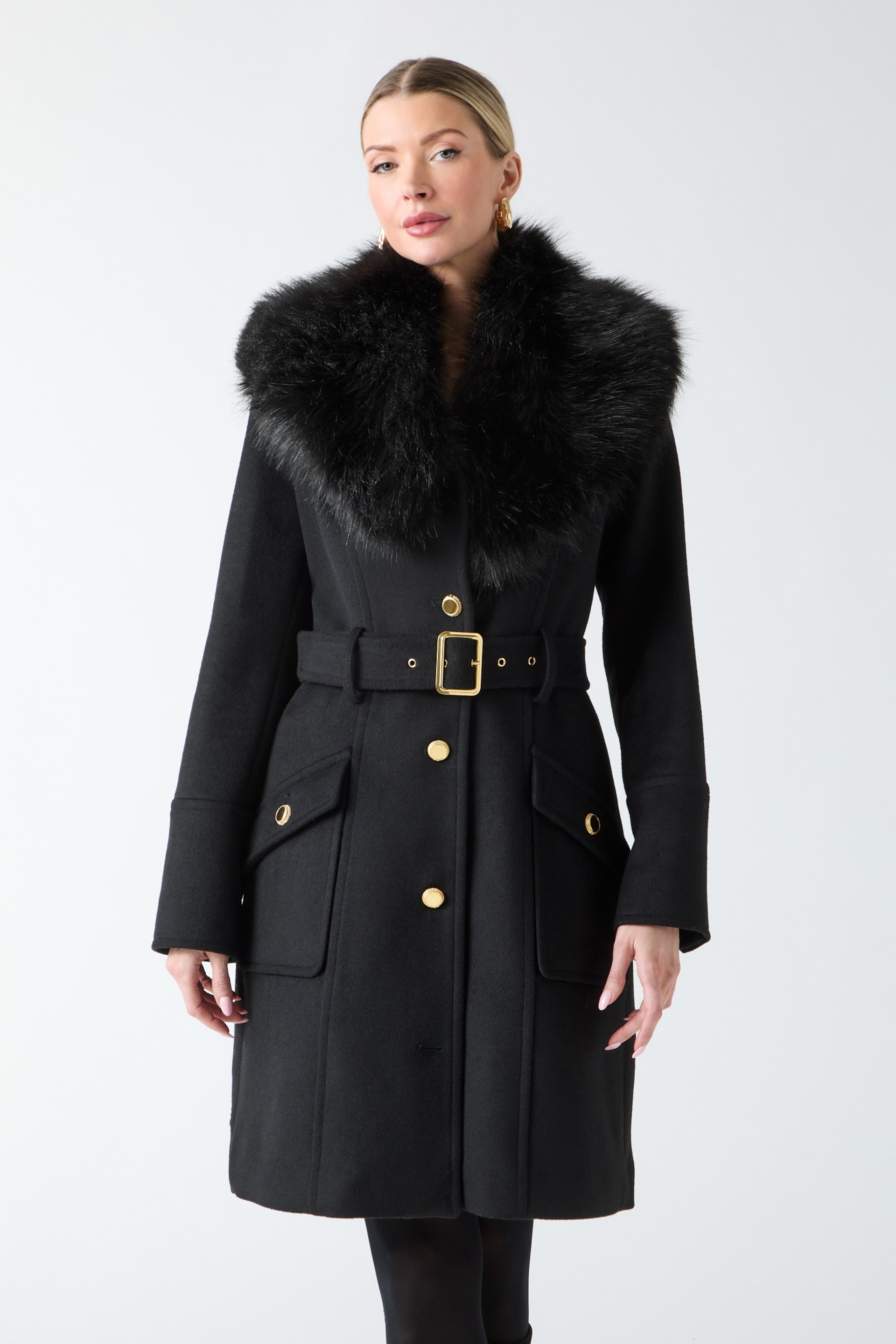 MARCIANO by GUESS® New Wool-Blend Alice Coat