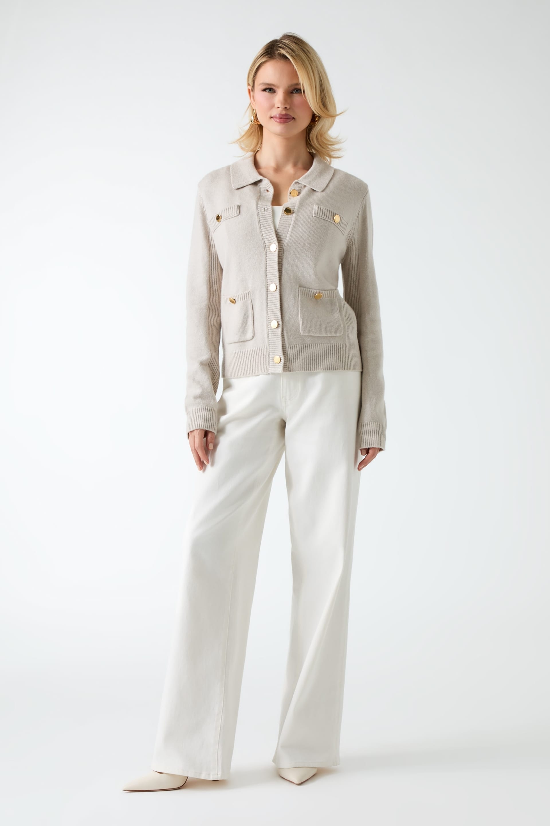 MARCIANO by GUESS® Afrah Pockets Cardigan Sweater