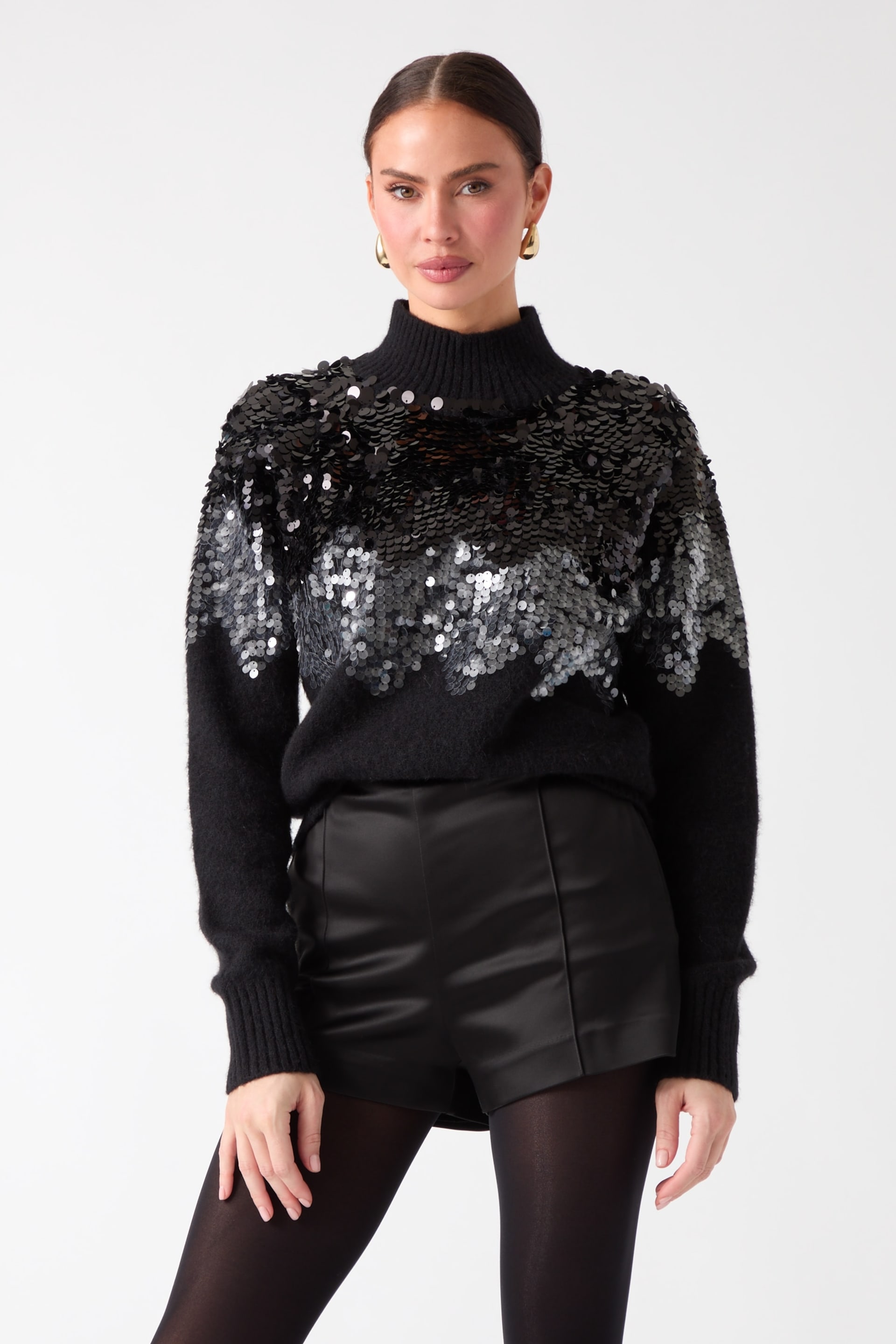MARCIANO by GUESS® Sibilla Sequin Sweater
