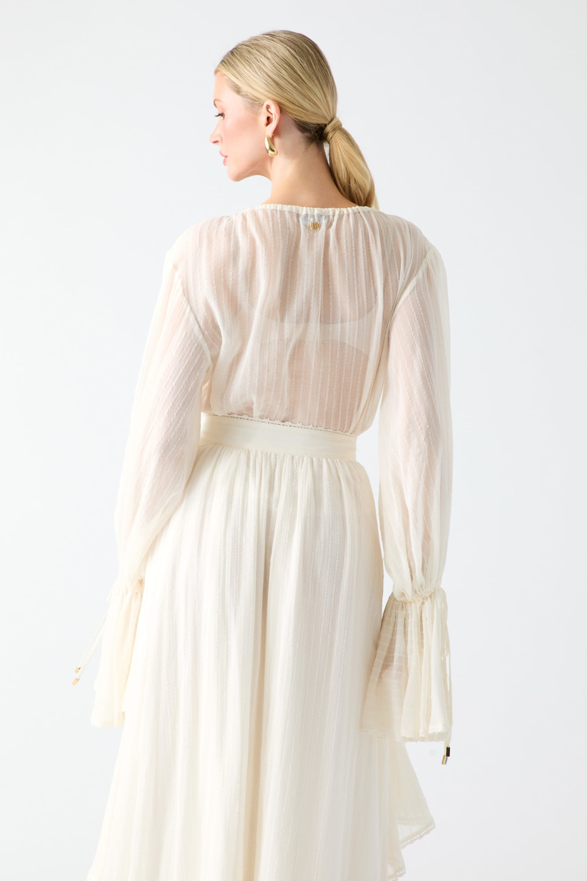 GUESS® Eco Elsa Peasant Blouse Women