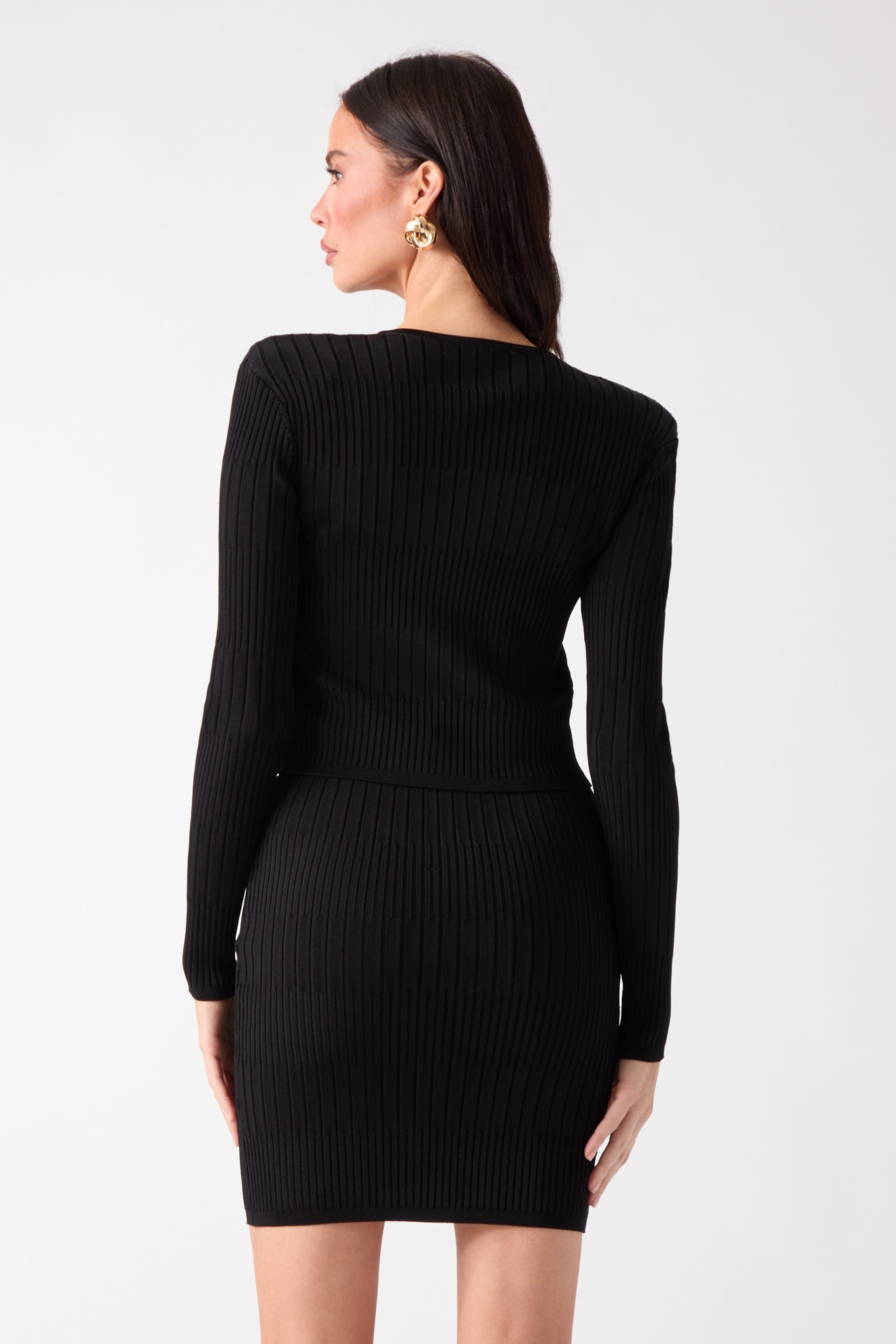 GUESS® Janet Ribbed Sweater Cardigan Women
