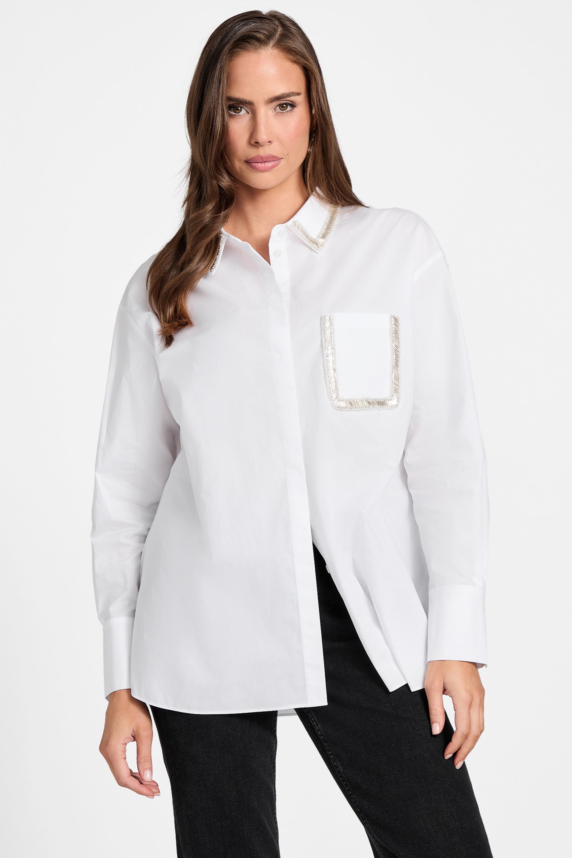 GUESS® Marciano beads shirt Women