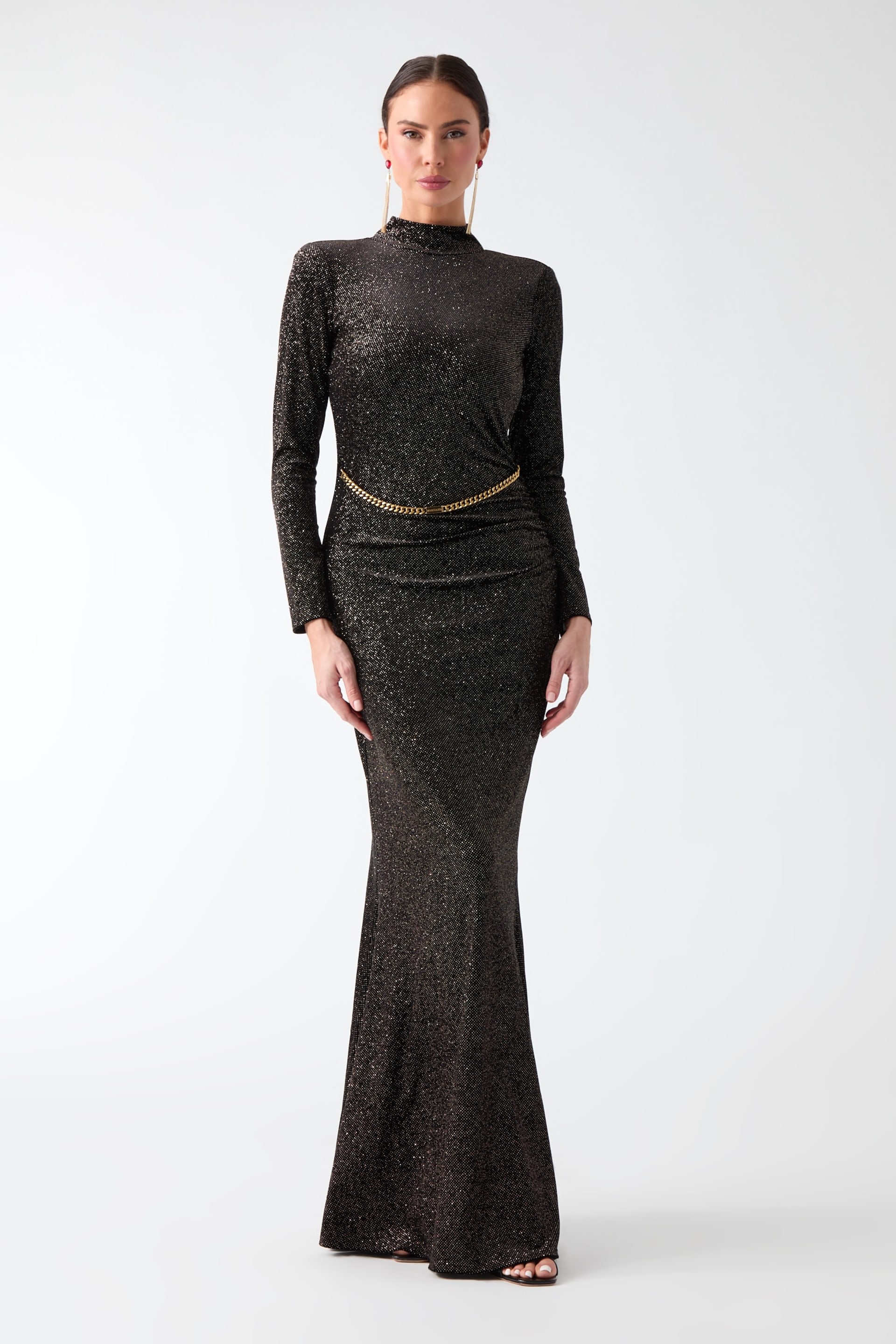 MARCIANO by GUESS® Dana Velvet Shimmer Dress