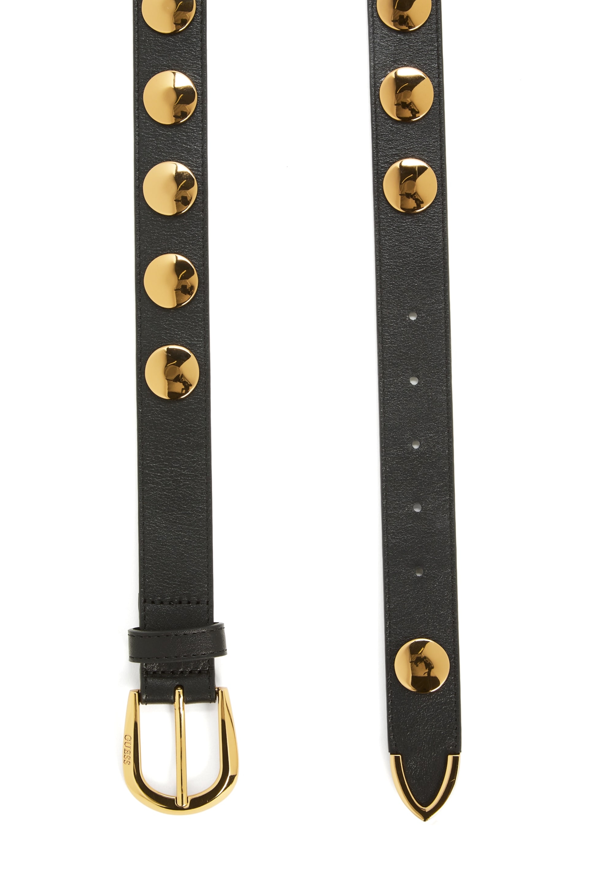 GUESS® Genuine Leather Logo Belt Women