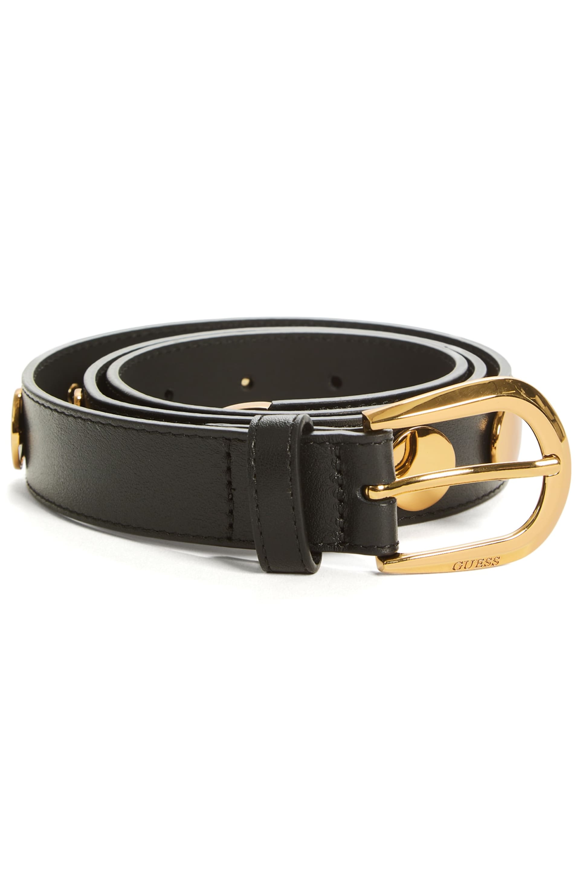 GUESS® Genuine Leather Logo Belt Women