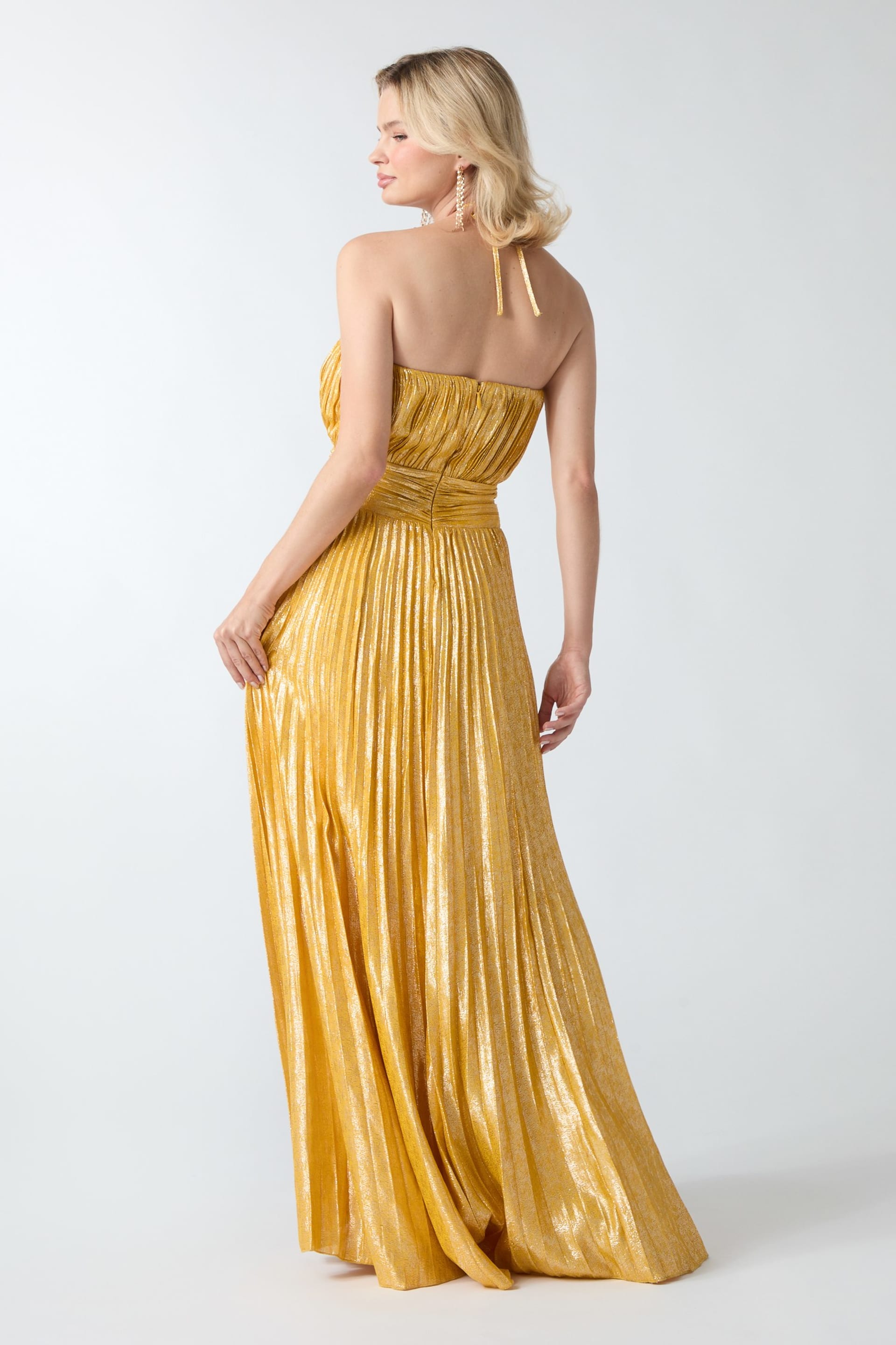 marciano gold dress Vintage Marciano - Gold Sequin Mini (Small)  Goldie's