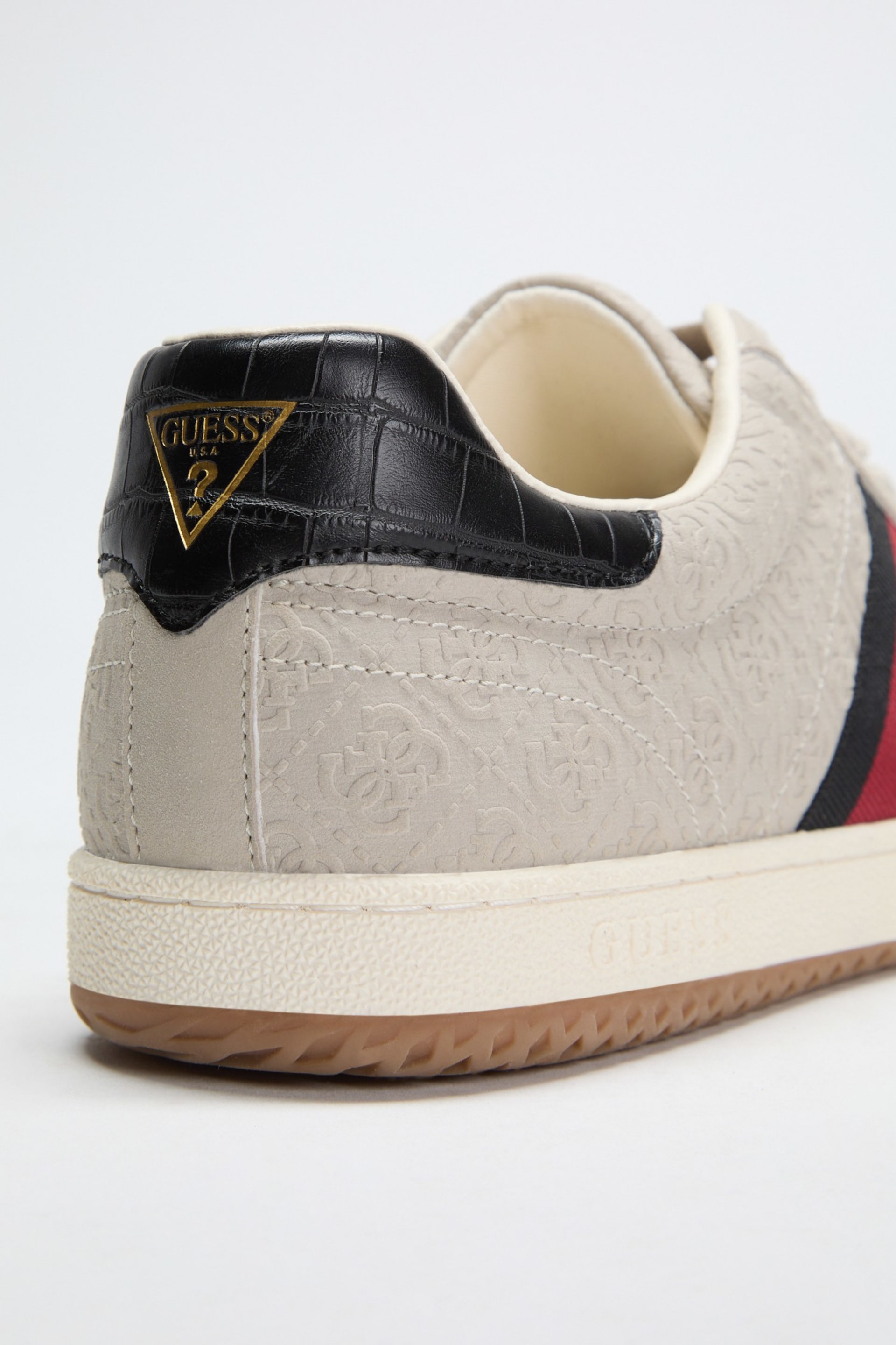GUESS® Kloane Striped Quattro G Sneakers Men