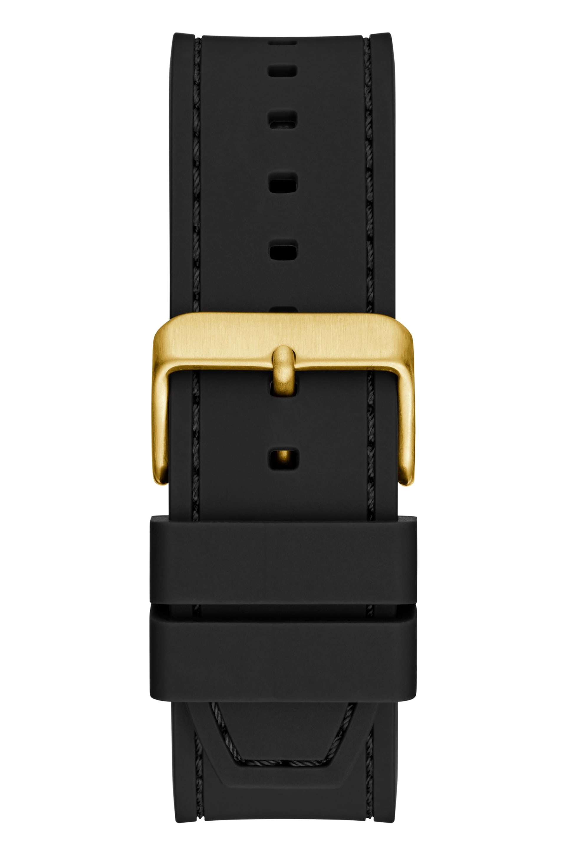 GUESS® Gold-Tone and Black Analog Watch Men
