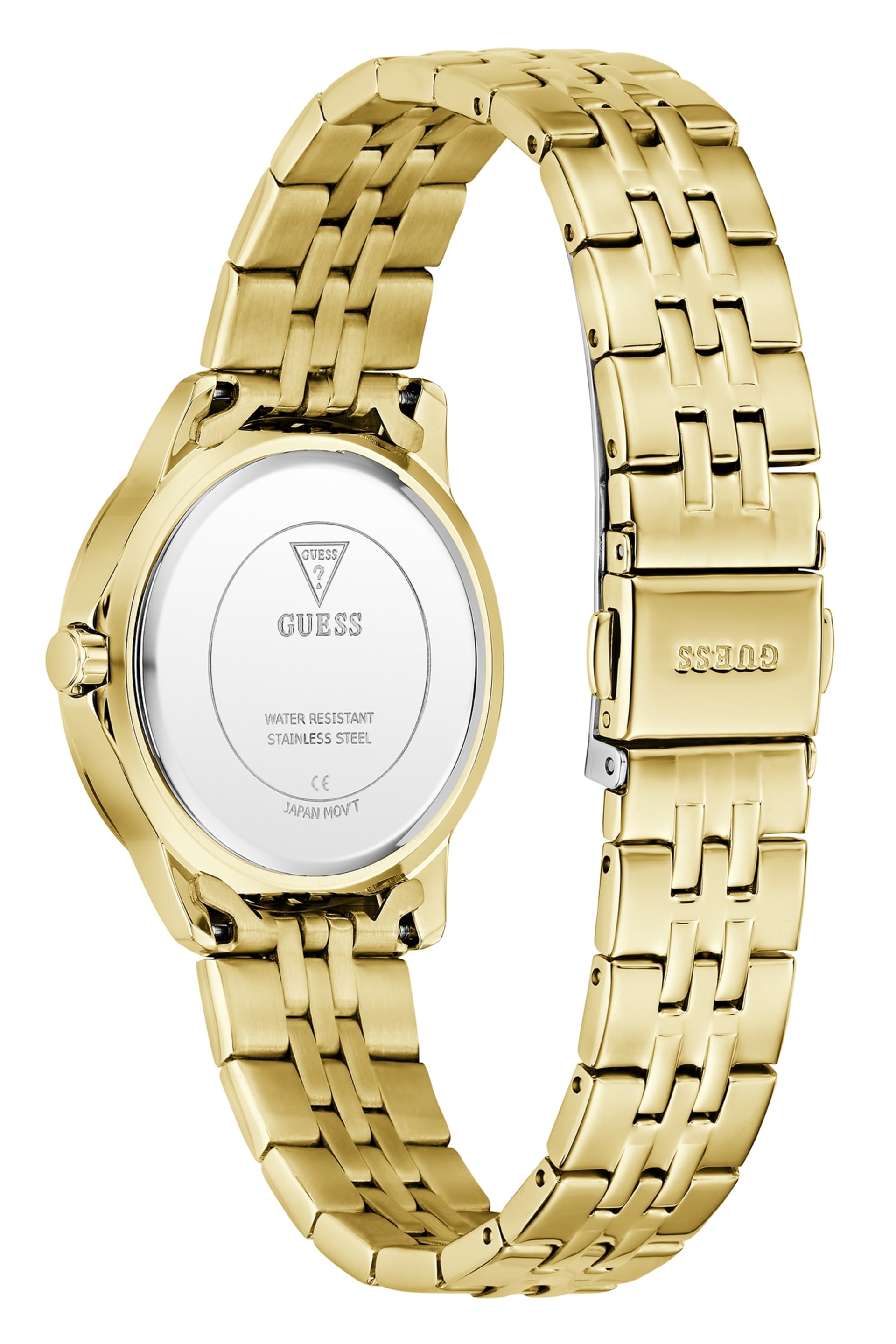 GUESS® Crystal Stainless Steel analogue watch Women