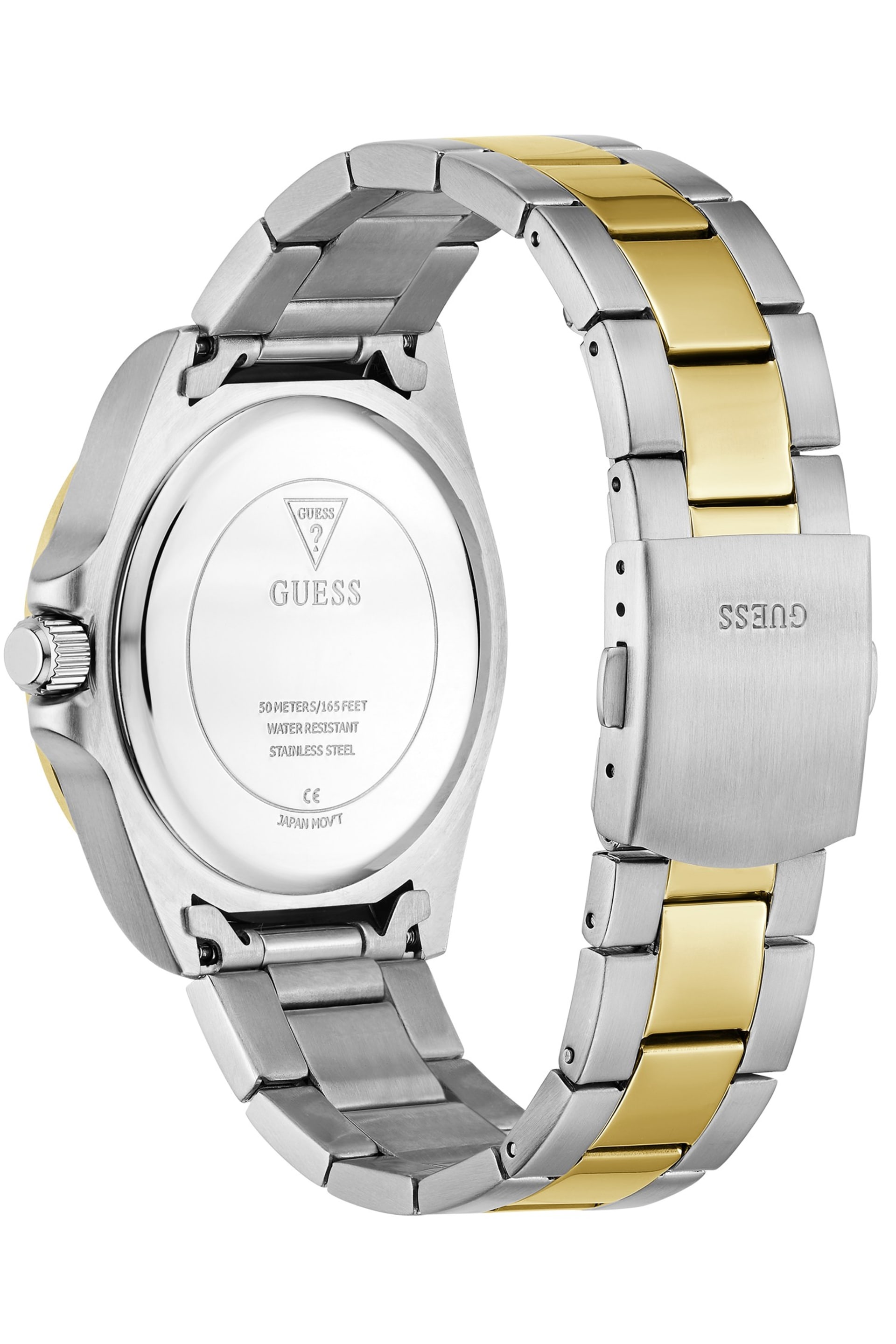 GUESS® Stainless steel analogue watch 42 mm Men
