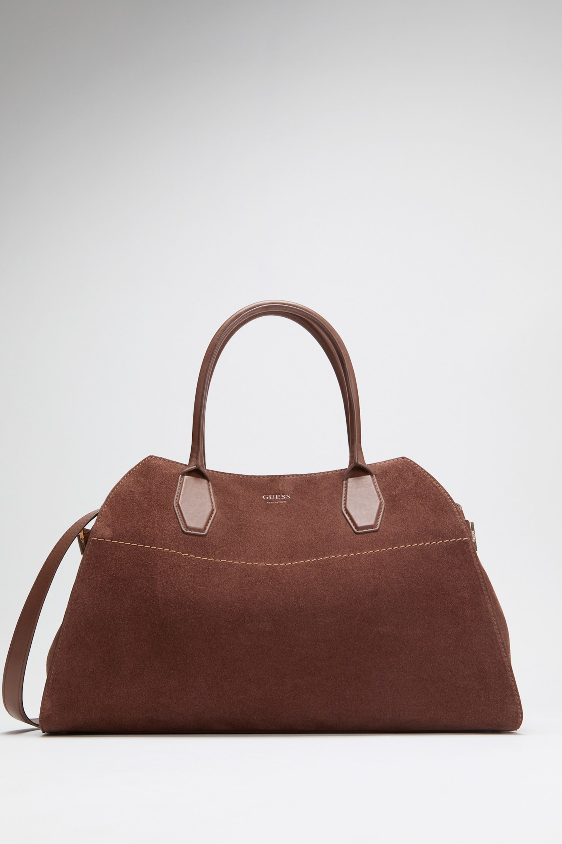 ルイボス GUESS® Liza genuine leather handbag Women