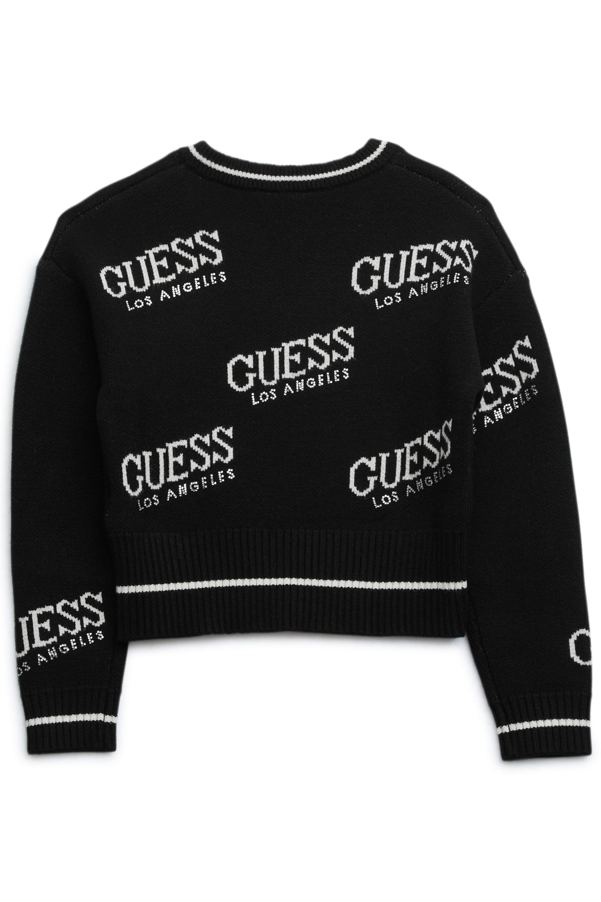 GUESS® Kids Dateryn V-Neck Sweater (7-14) Girls