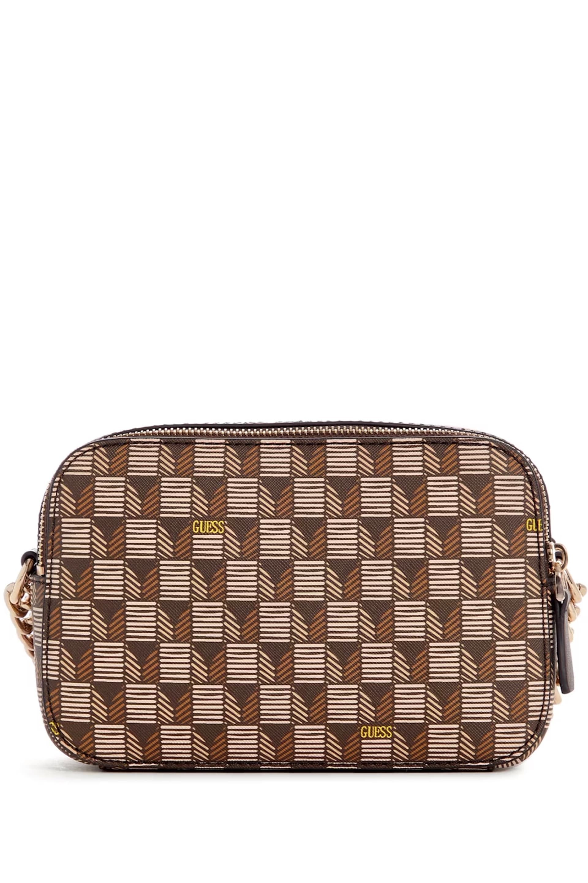 GUESS® Signature Faux-Leather Camera Crossbody Women