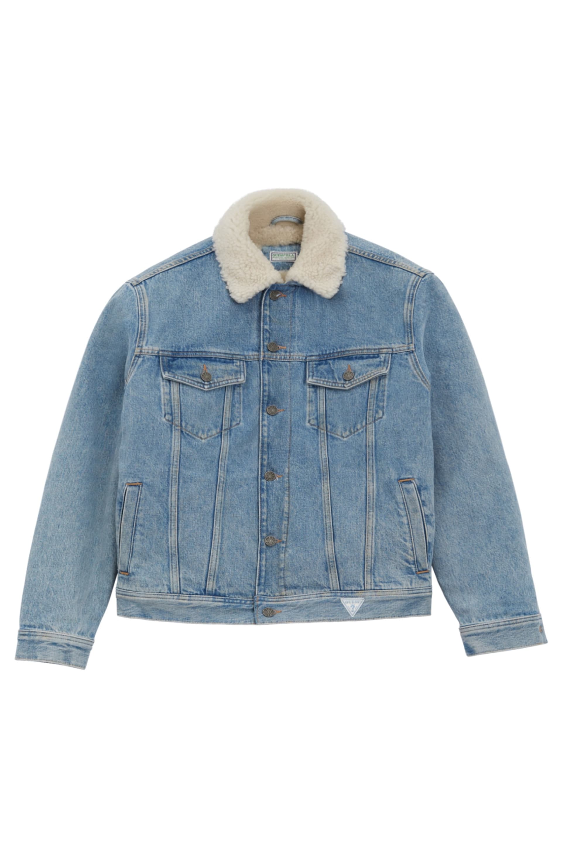 ゲス アウター SHERPA JACKET メンズ M M2BN00D4S10-F9JJ