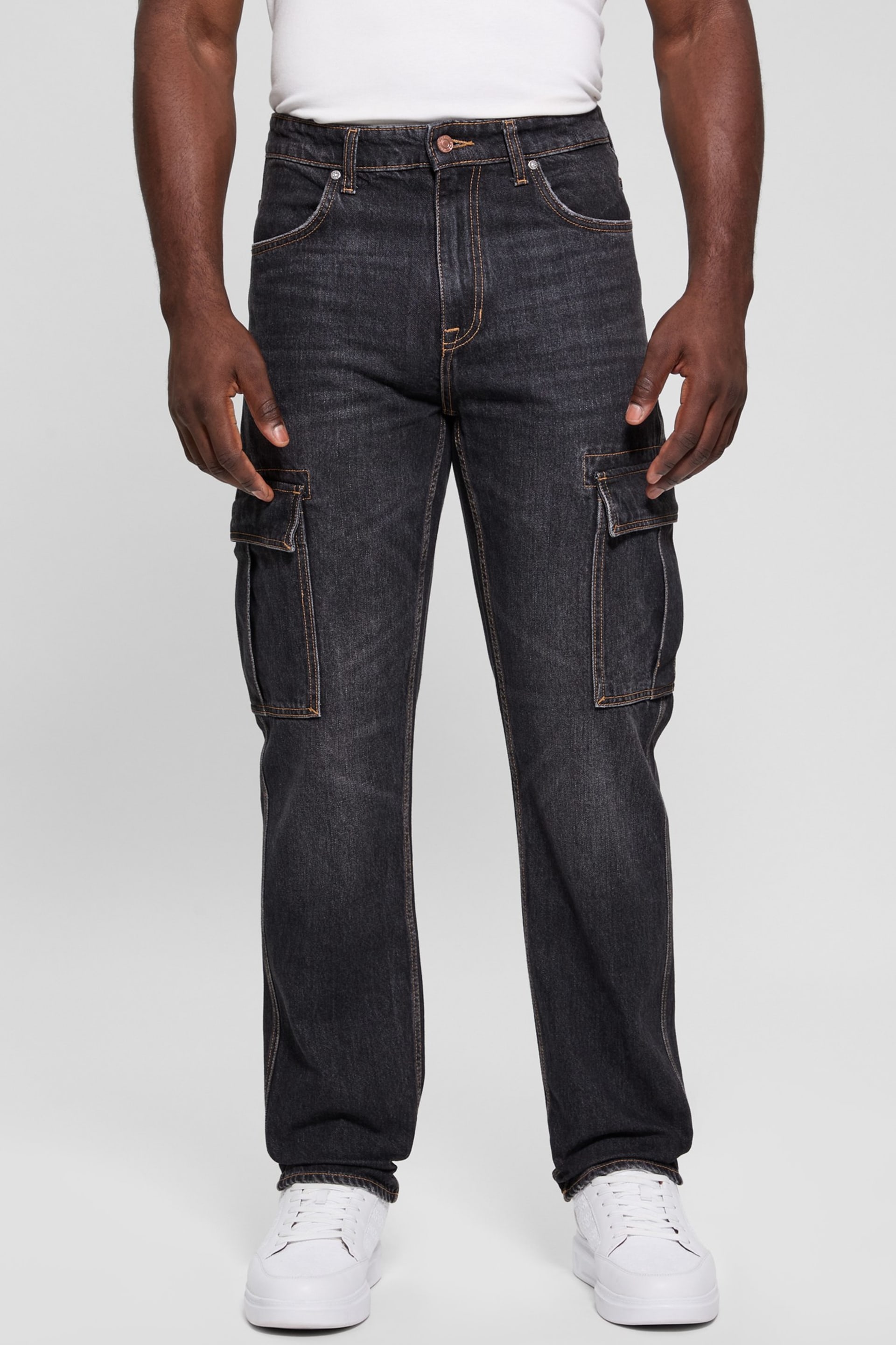 GUESS® Eco Julianne Denim Cargo Pants Men