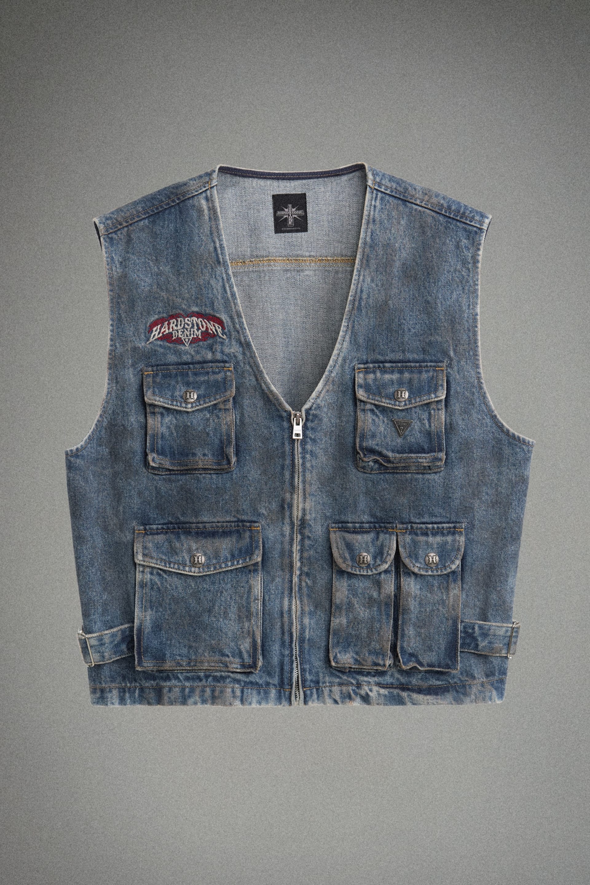GUESS® HARDSTONE Denim Vest