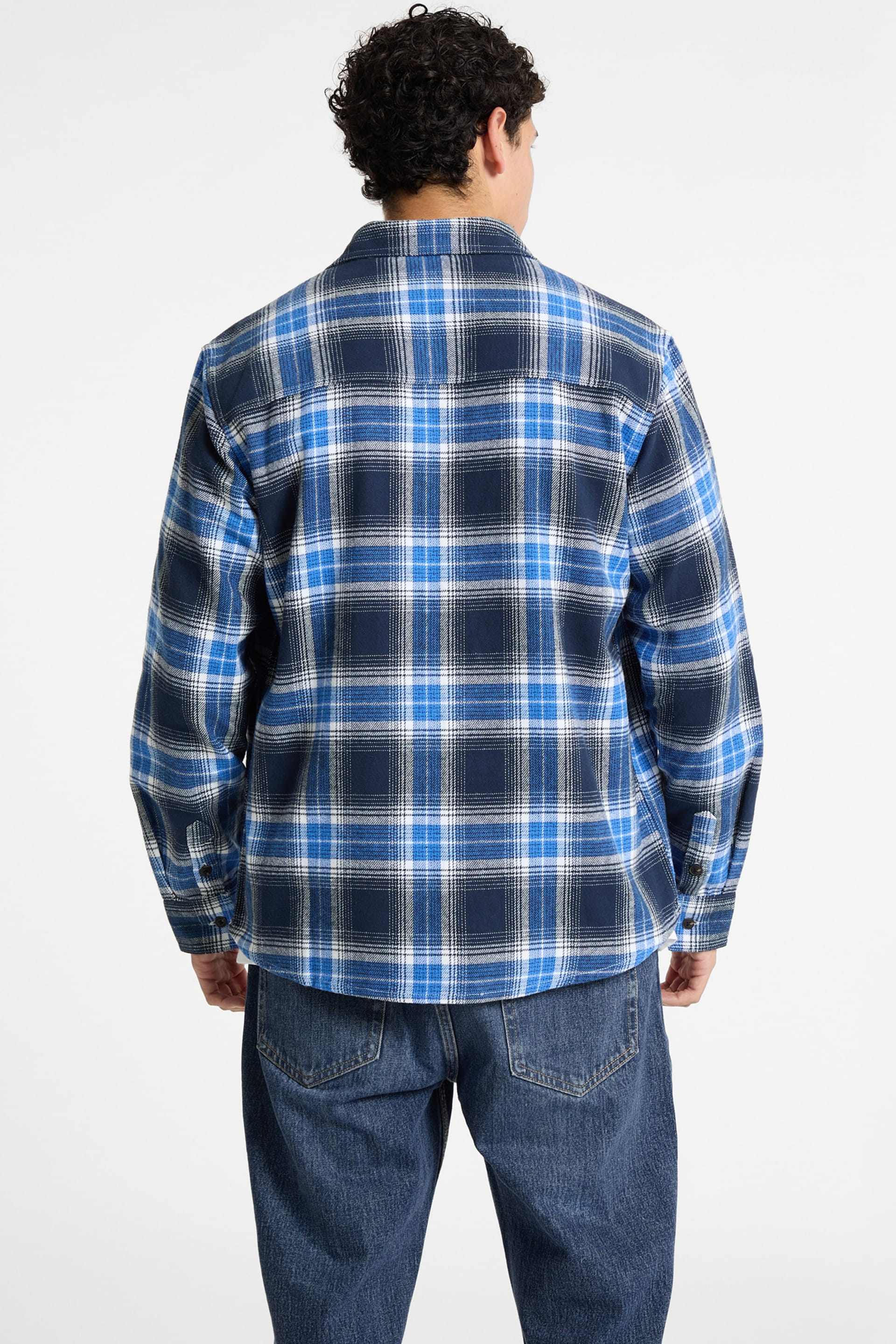 Plaid Long-Sleeve Pocket Shirt Men | GUESS Jeans®