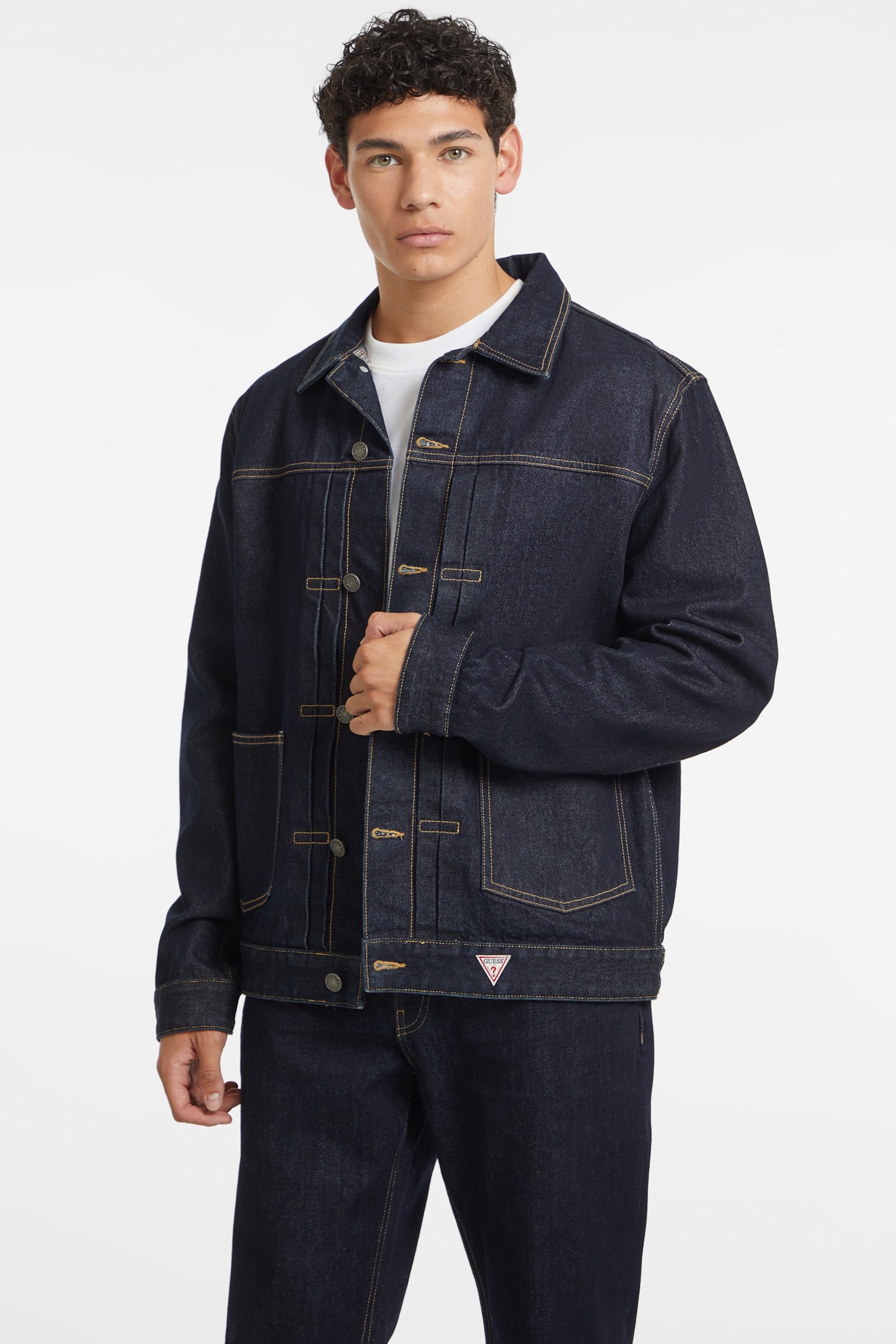 GUESS × WIND AND SEA OVERSIZE DEINM JKT M4BN46D5HS1-GJSE-ALT6