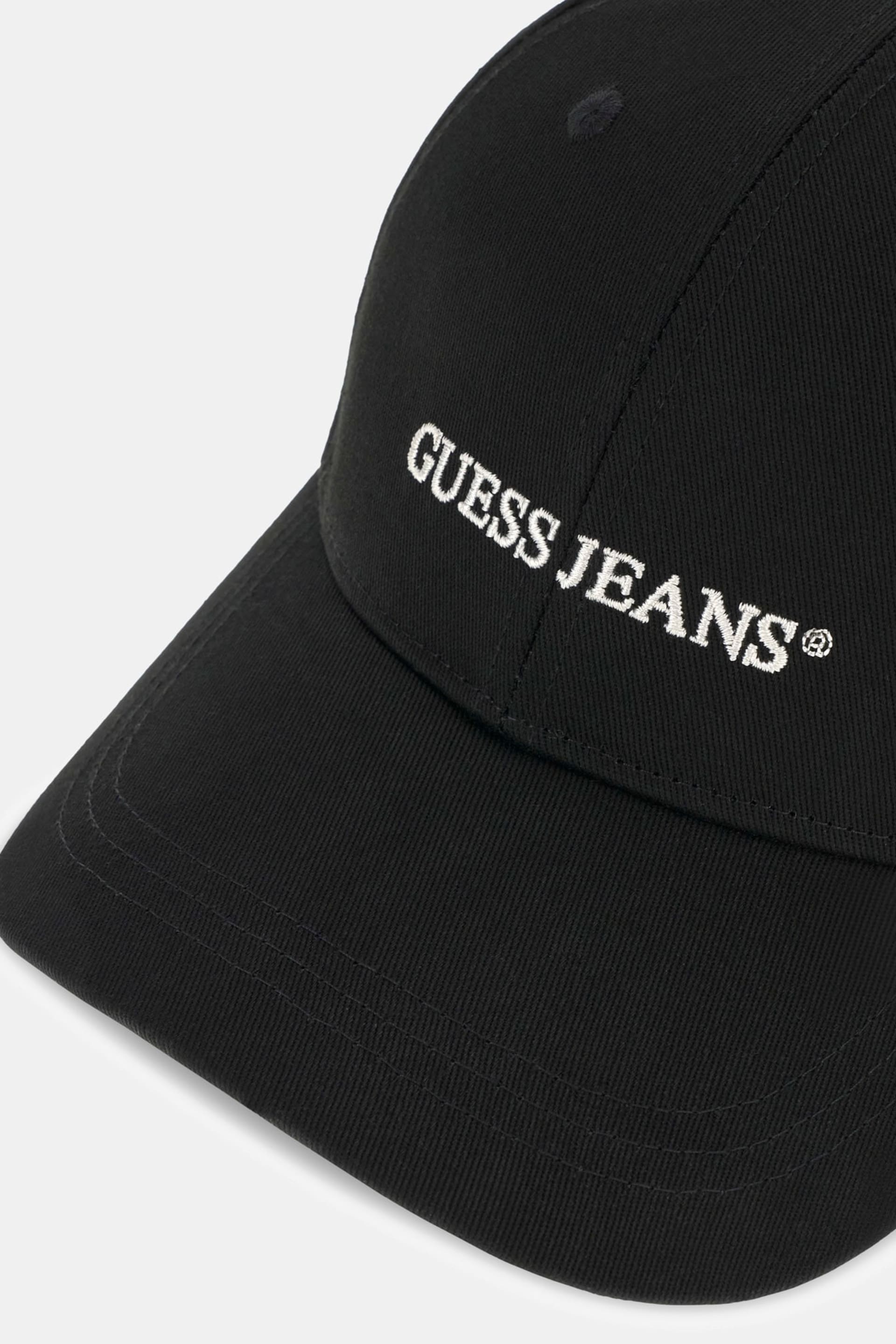 Eco GUESS Jeans Logo Baseball Cap Men | GUESS Jeans®