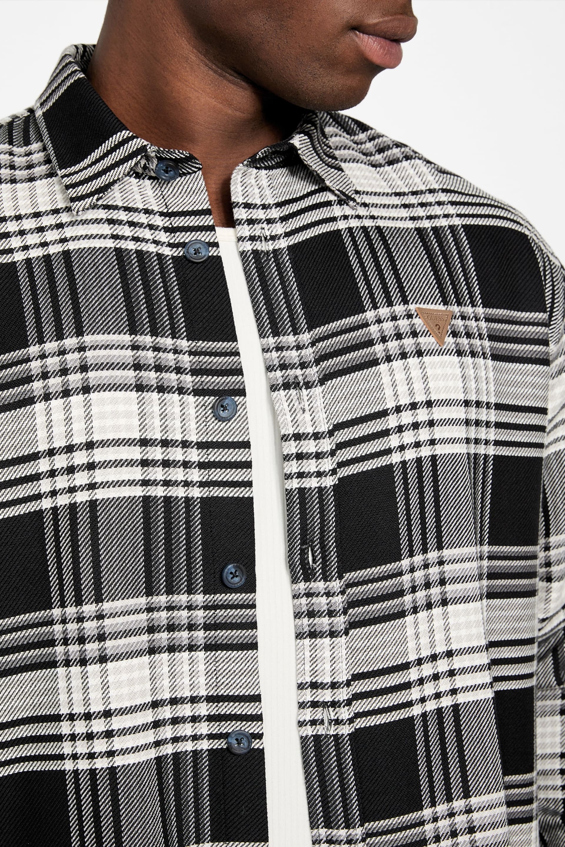 GUESS® Flannel Shirt Men