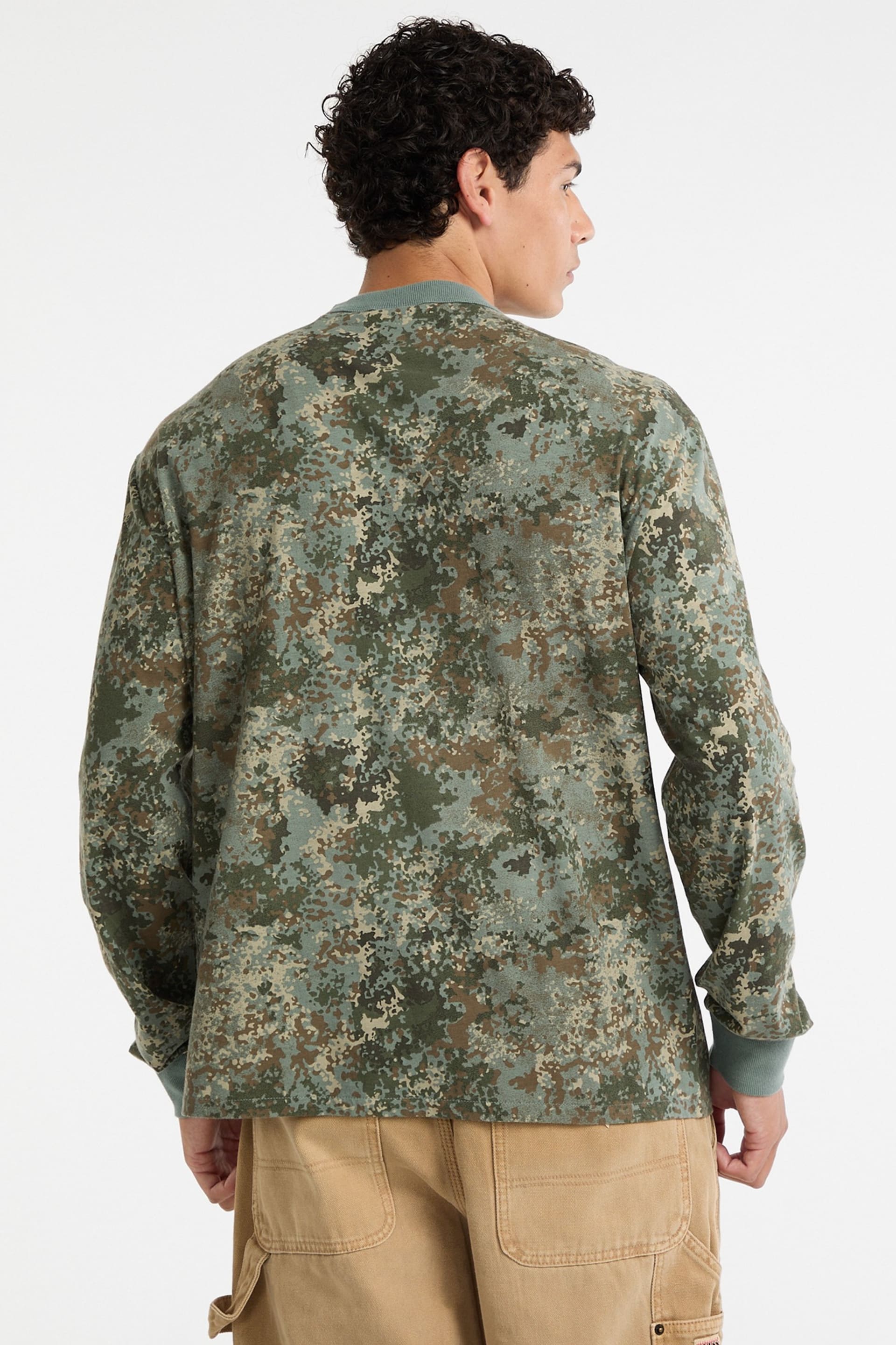 GUESS Originals Eco Camo Long-Sleeve Shirt Men | GUESS Jeans®