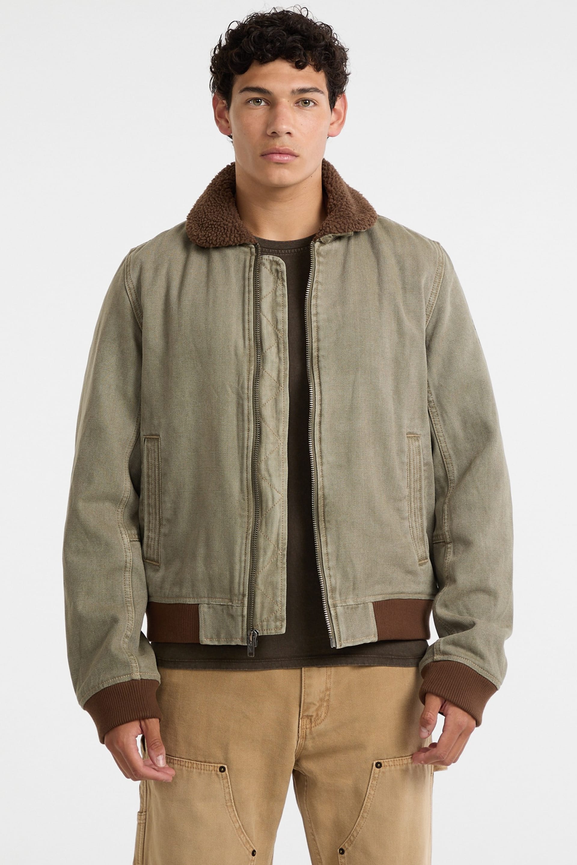 GUESS Originals Military Flight Jacket Men | GUESS Jeans®