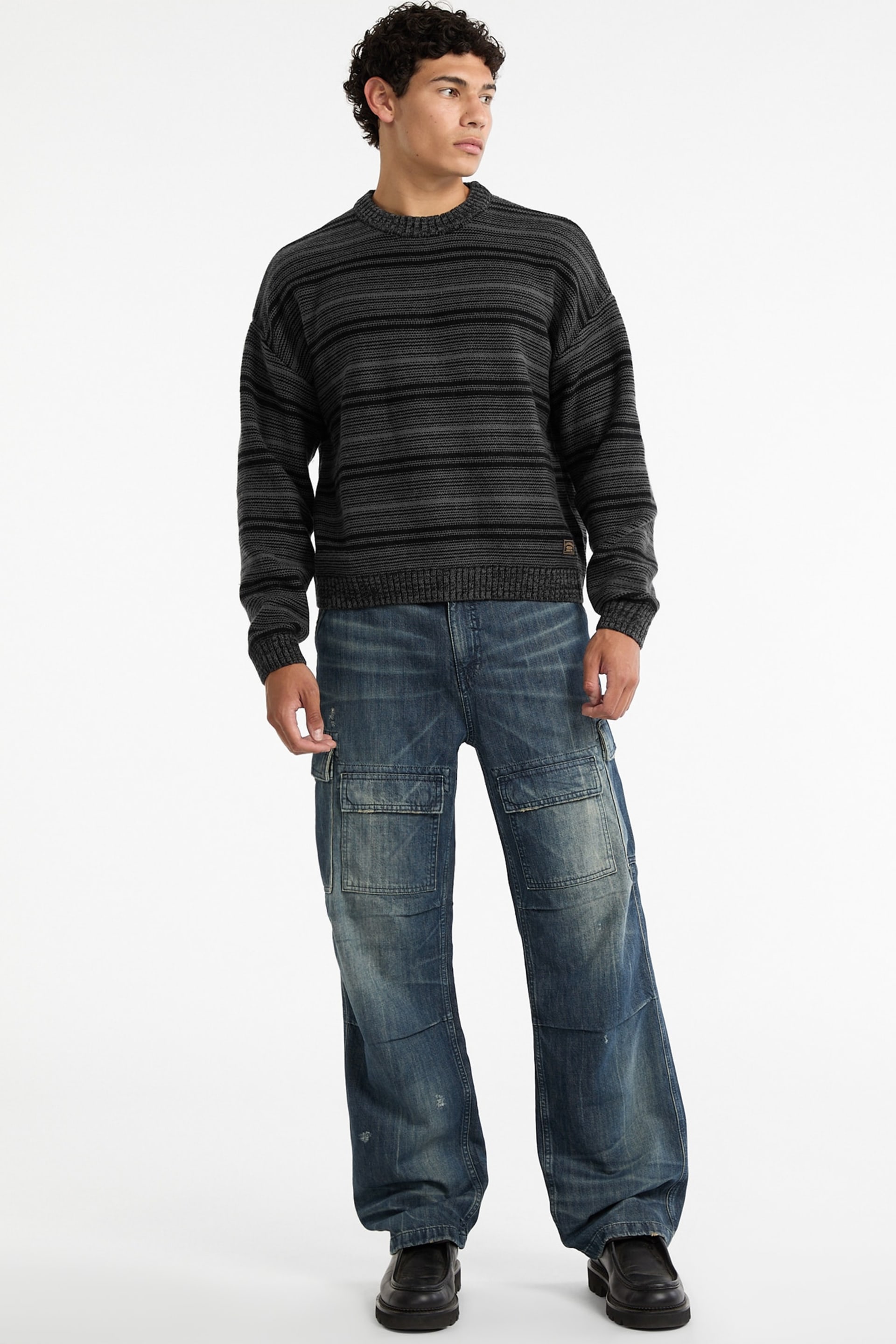 GUESS Originals Boxy Stripe Sweater Men | GUESS Jeans®