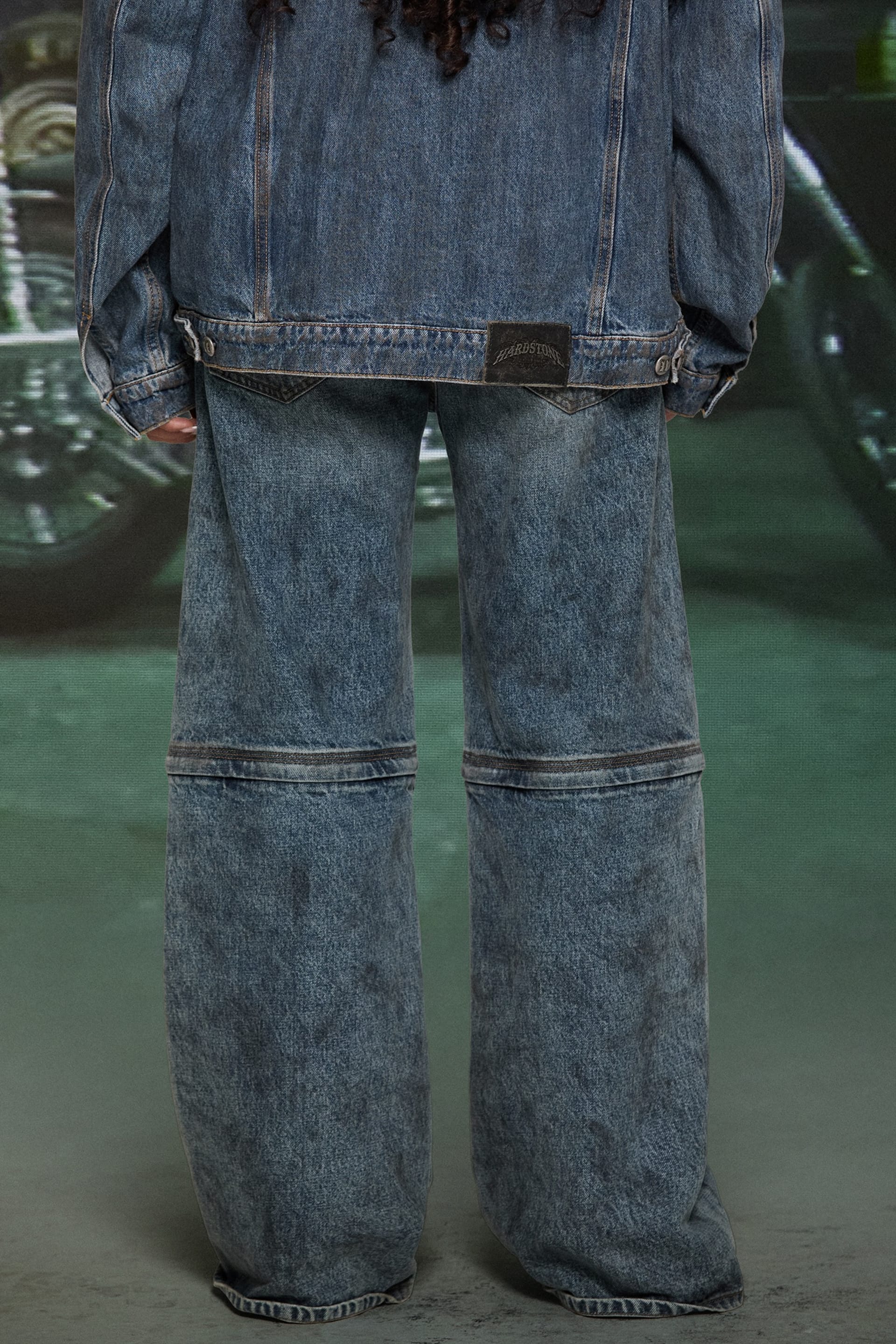 GUESS® HARDSTONE Zip-Off Denim Jeans