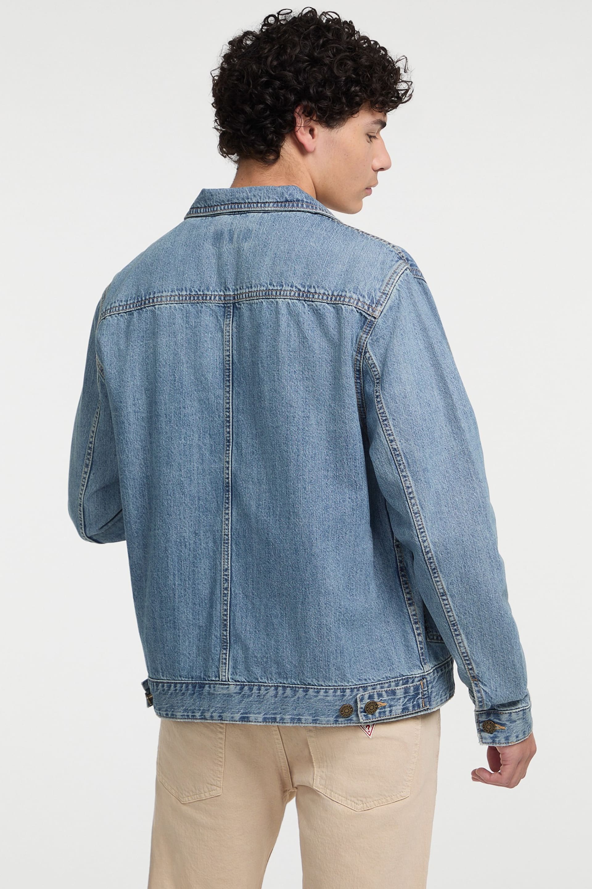 GUESS® Selvedge Denim Jacket Men