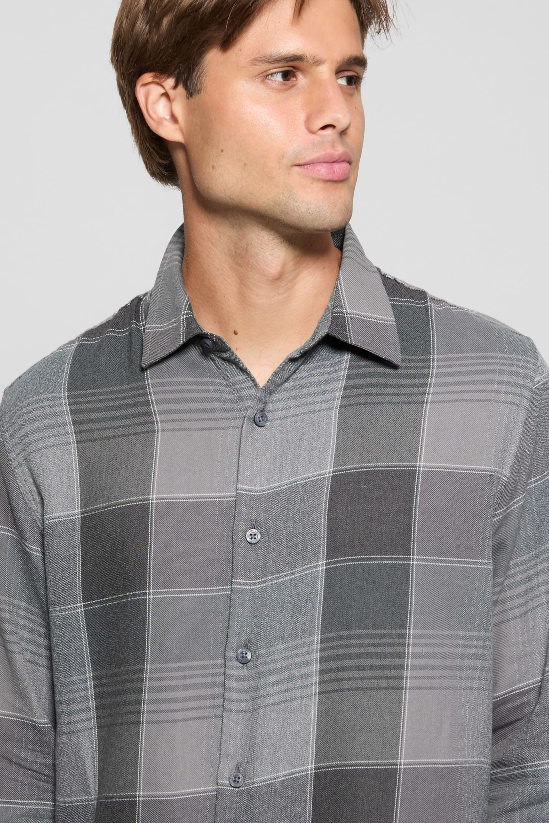GUESS® Noah Plaid Corduroy Shirt Men
