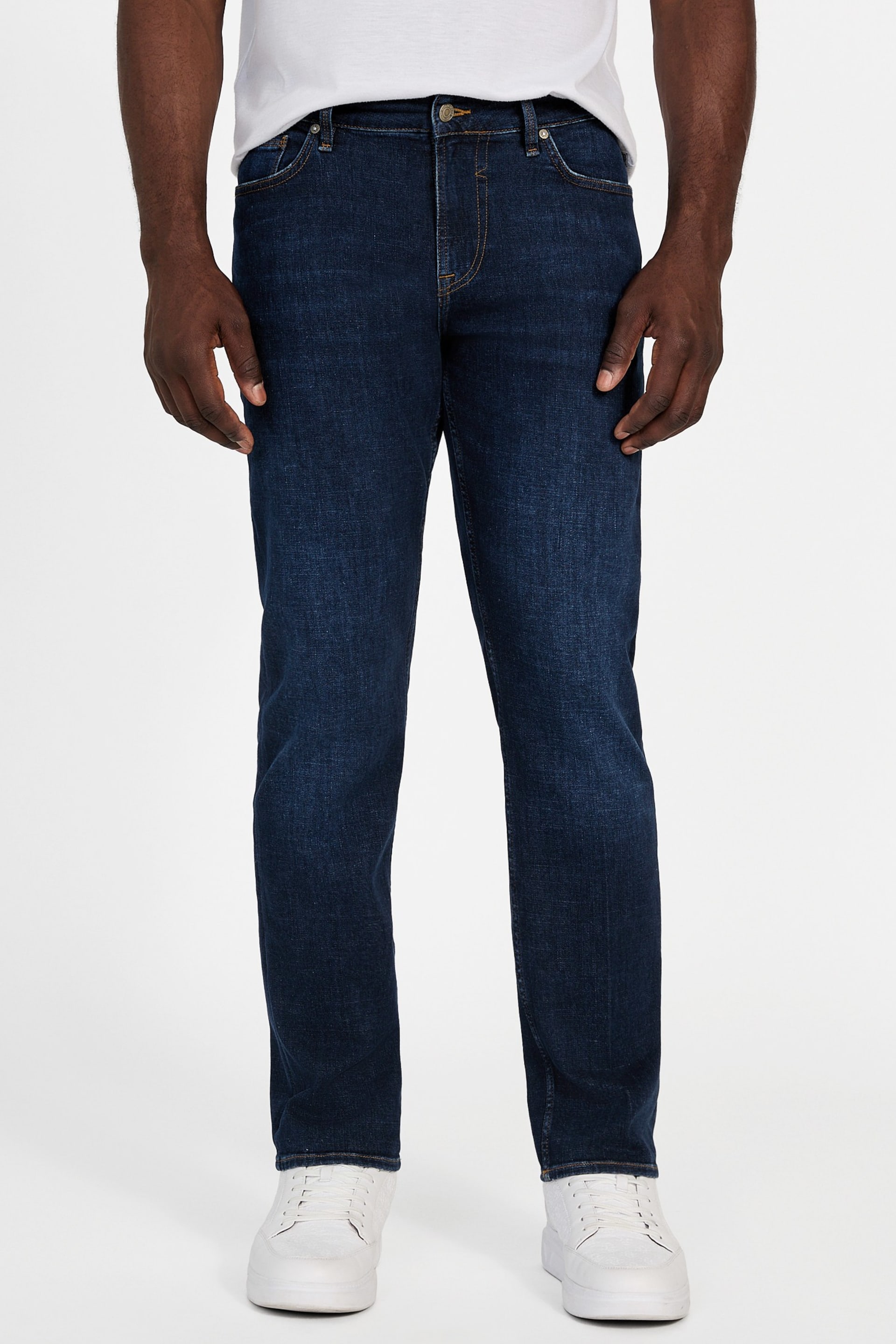 GUESS® Eco Angels Slim-Fit Straight Jeans Men