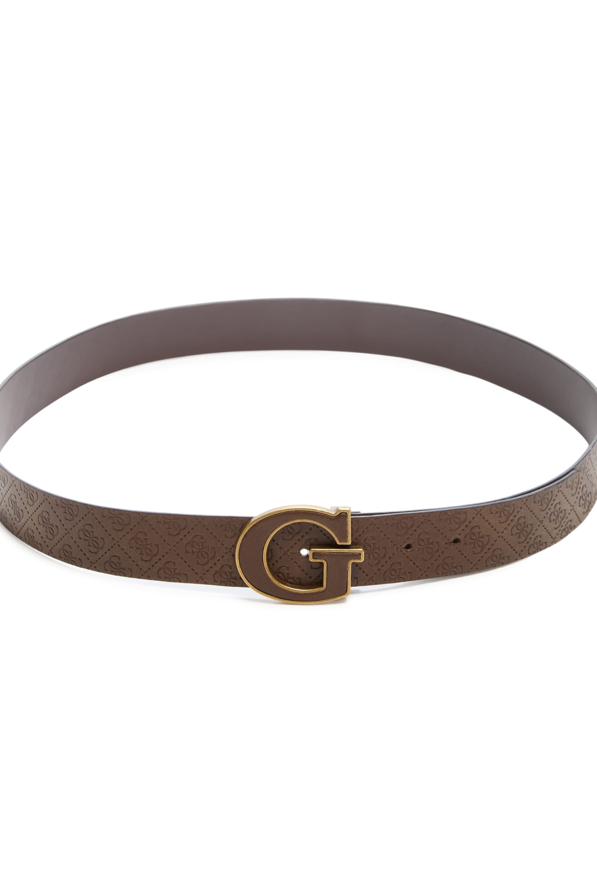 GUESS® Quattro G Leather Belt Men