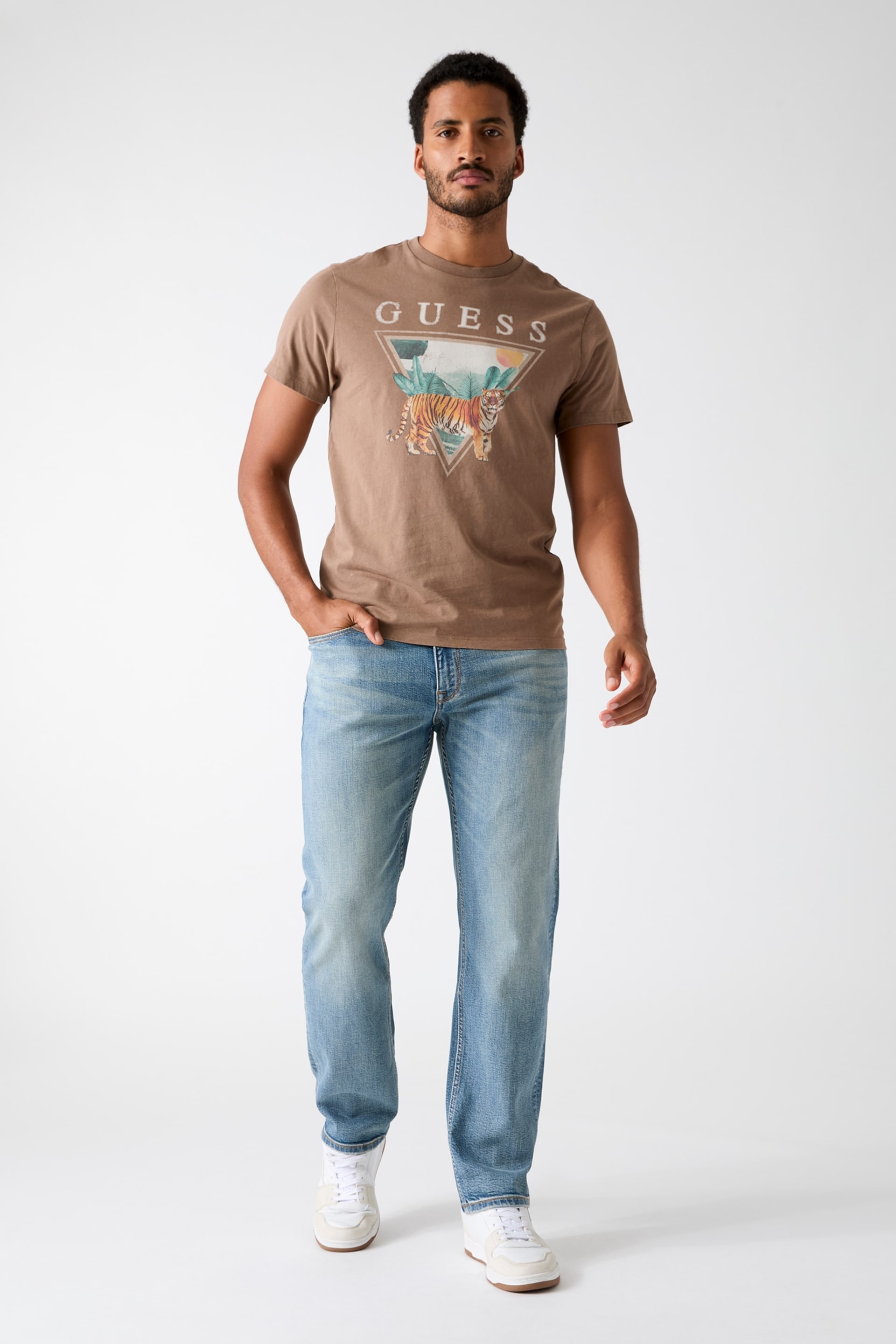 miz73さま＊確認ページです miz73さま＊確認ページです GUESS® Printed logo t-shirt Men