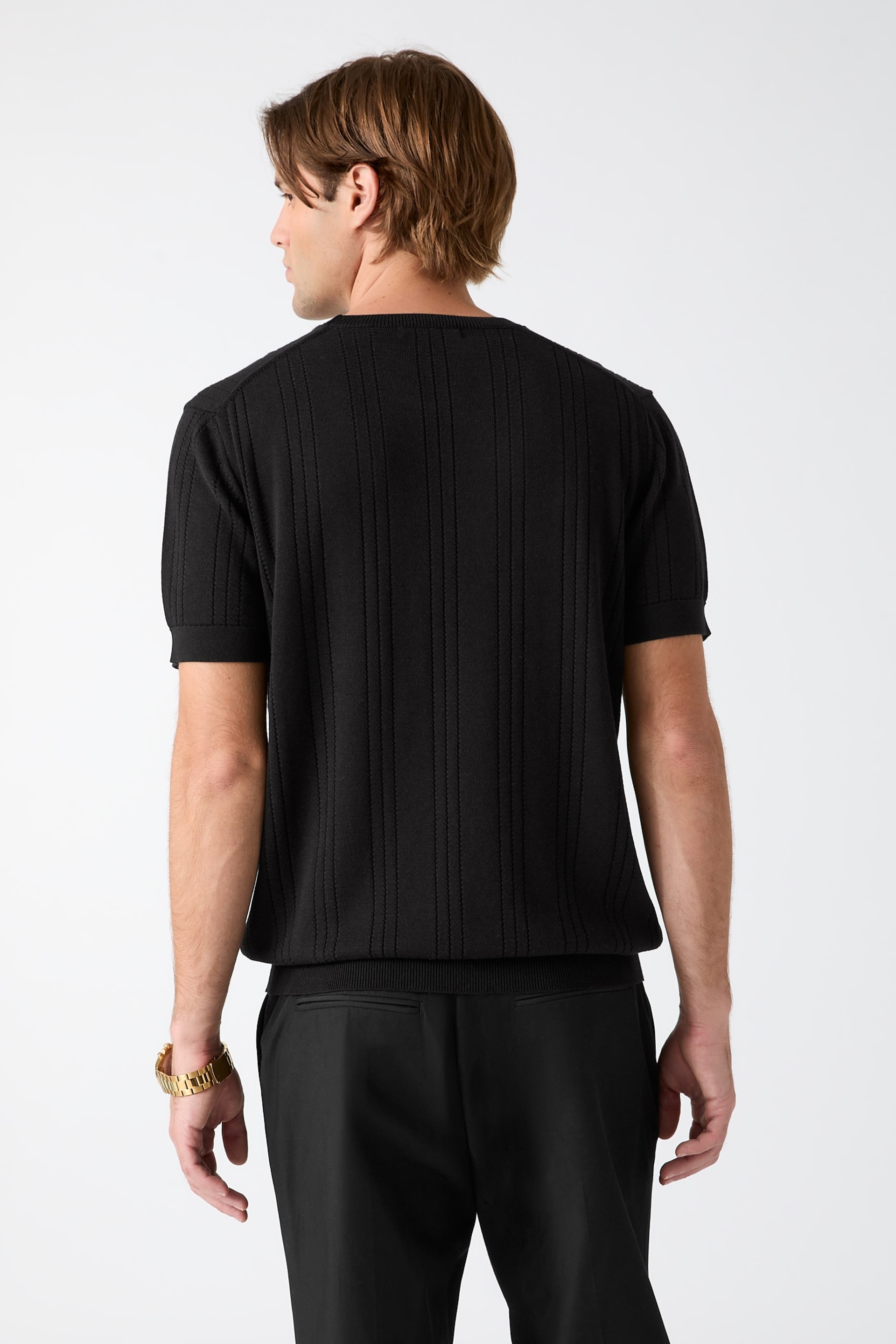 GUESS® Knitted t-shirt Men