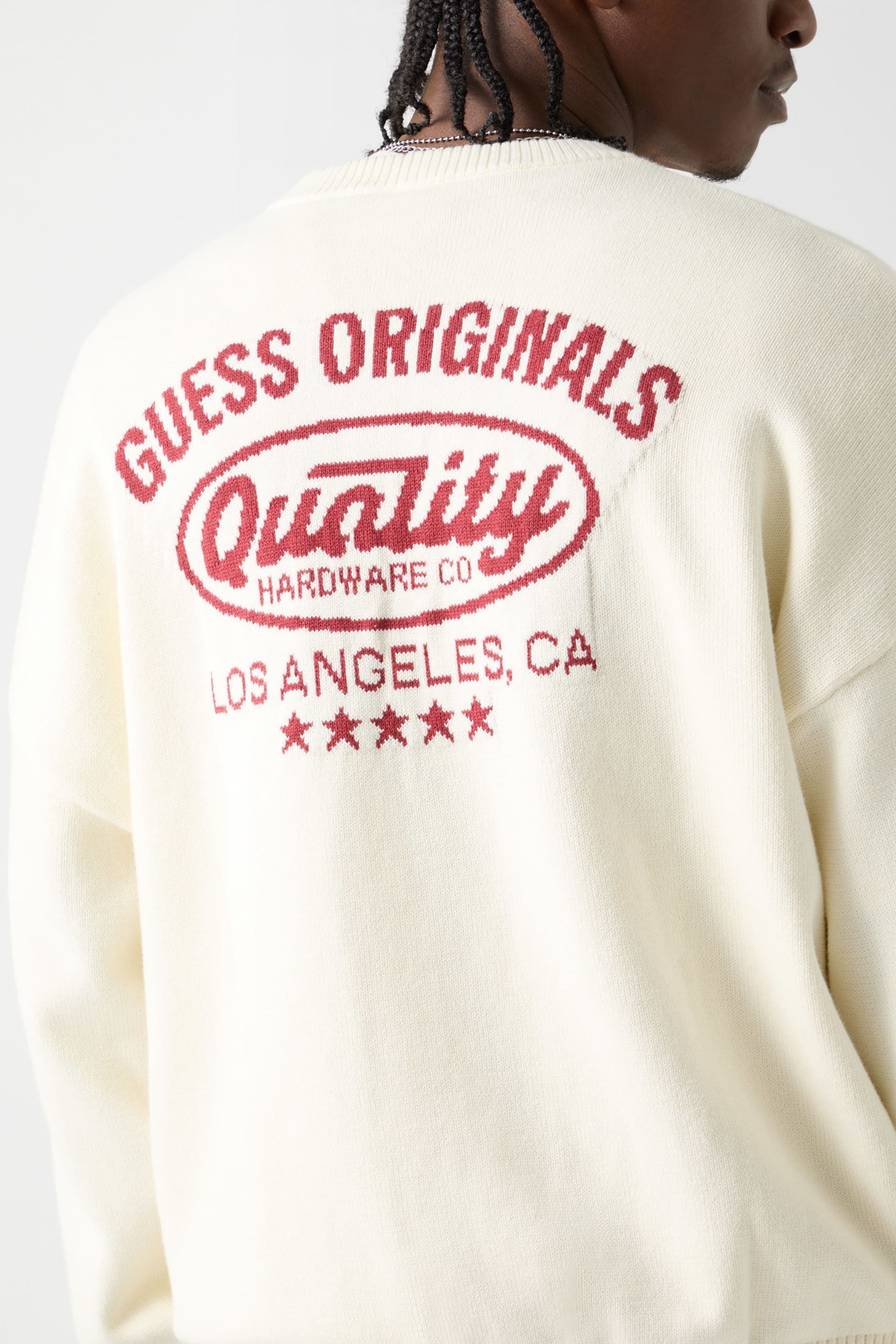 GUESS Originals Eco Back Logo Sweater Men | GUESS Jeans®