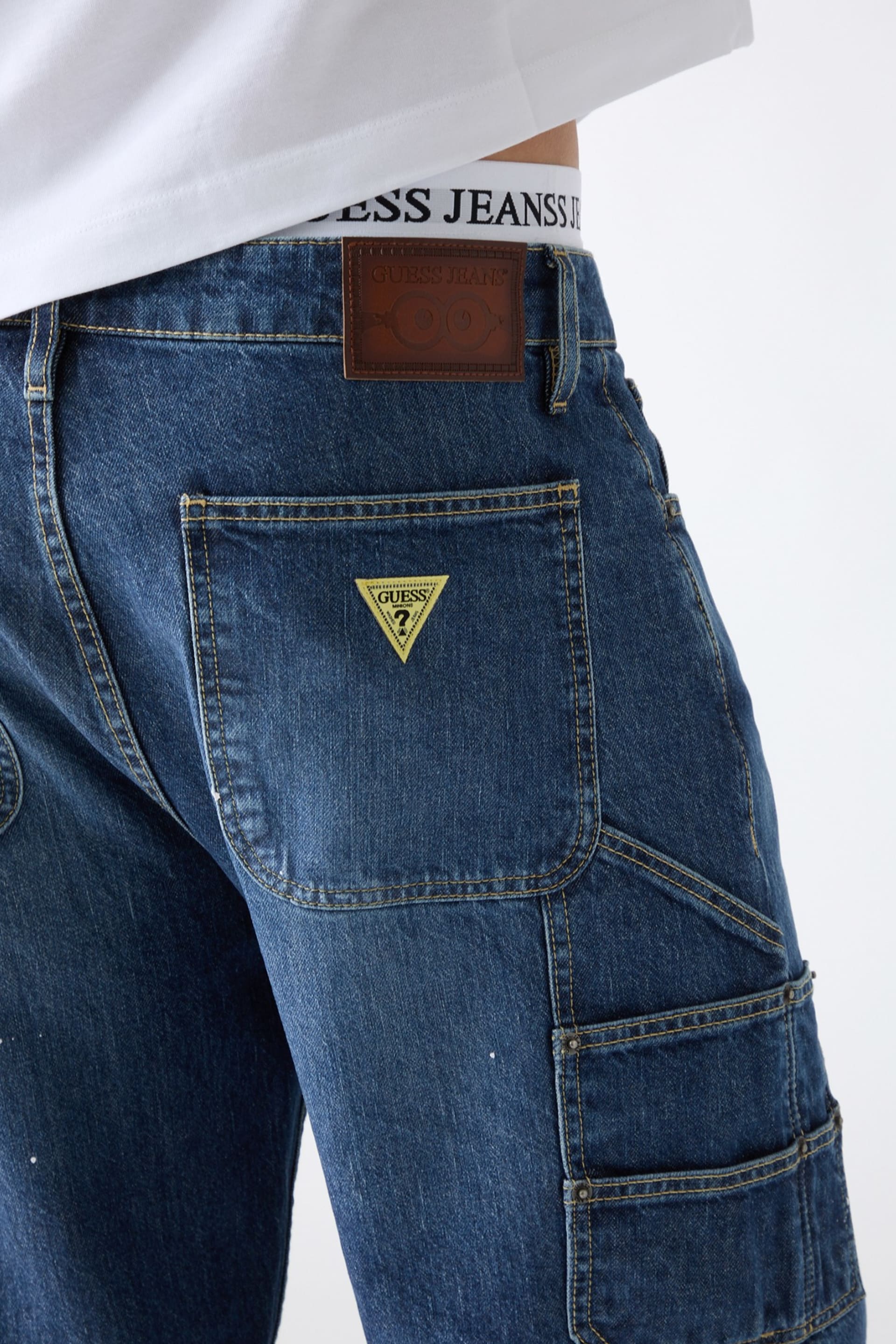 GUESS® GJ X Minions carpenter jeans