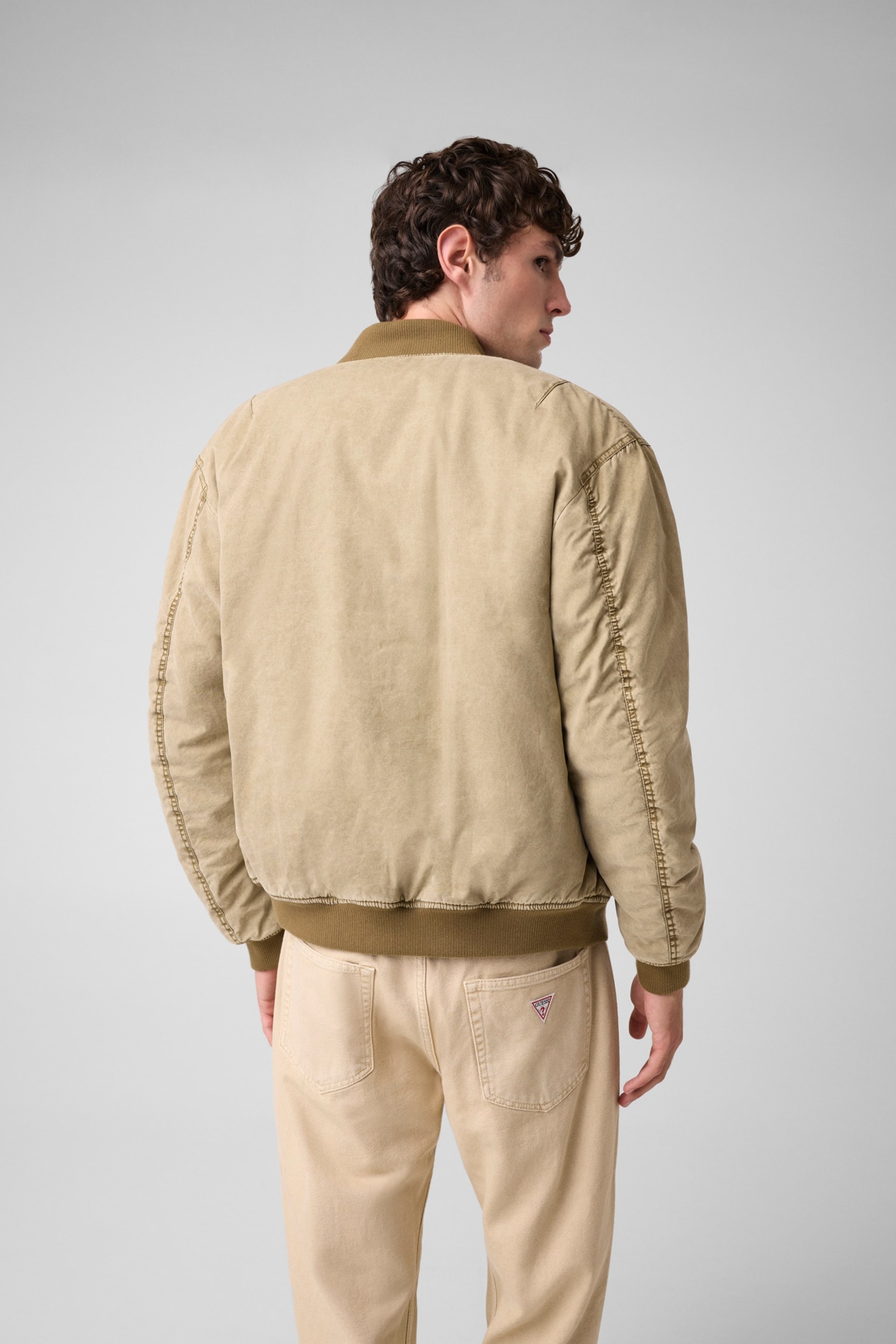 Padded bomber jacket Men | GUESS Jeans®
