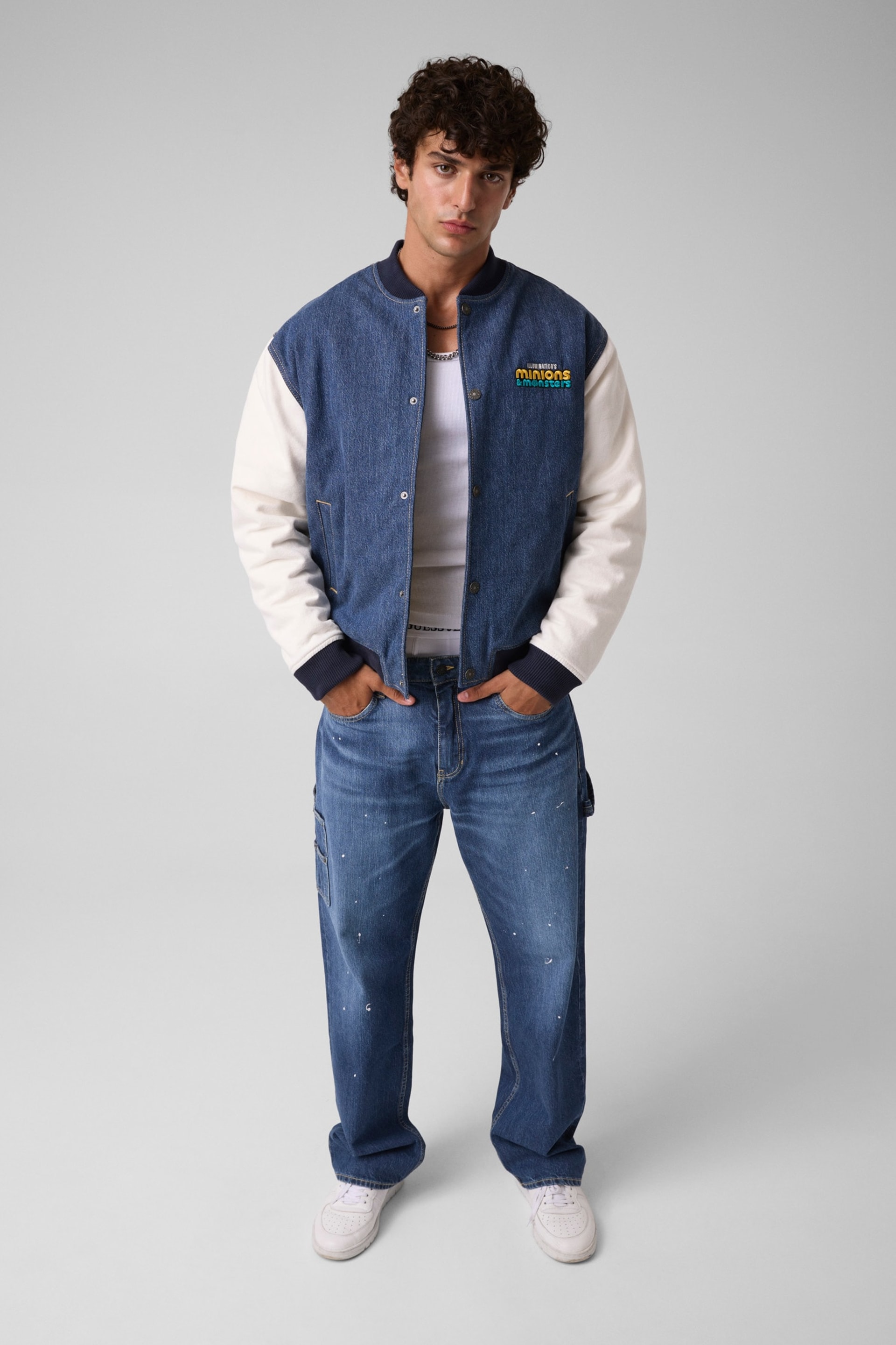 GUESS® GJ X Minions Denim Jacket