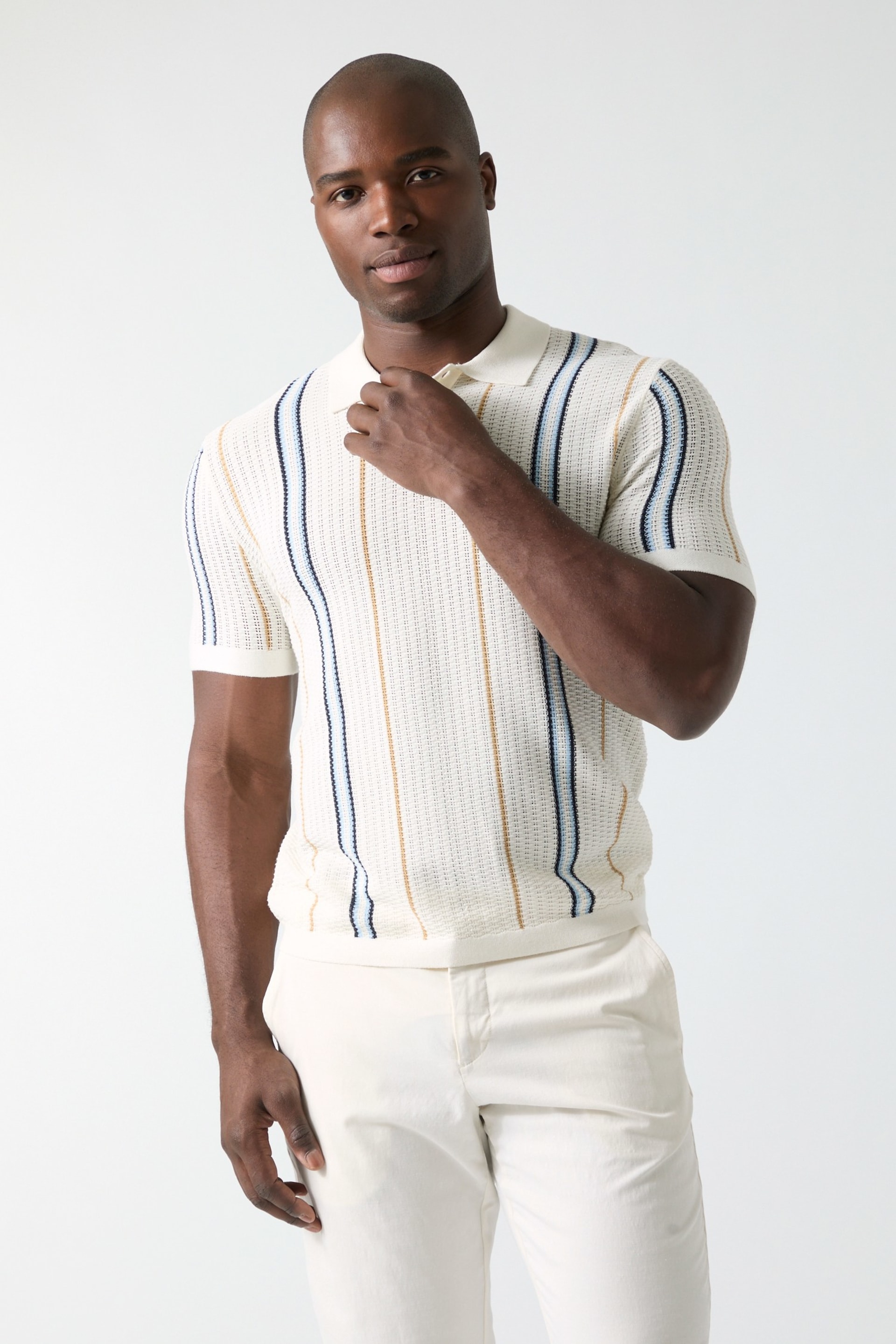 GUESS® Knitted polo Men